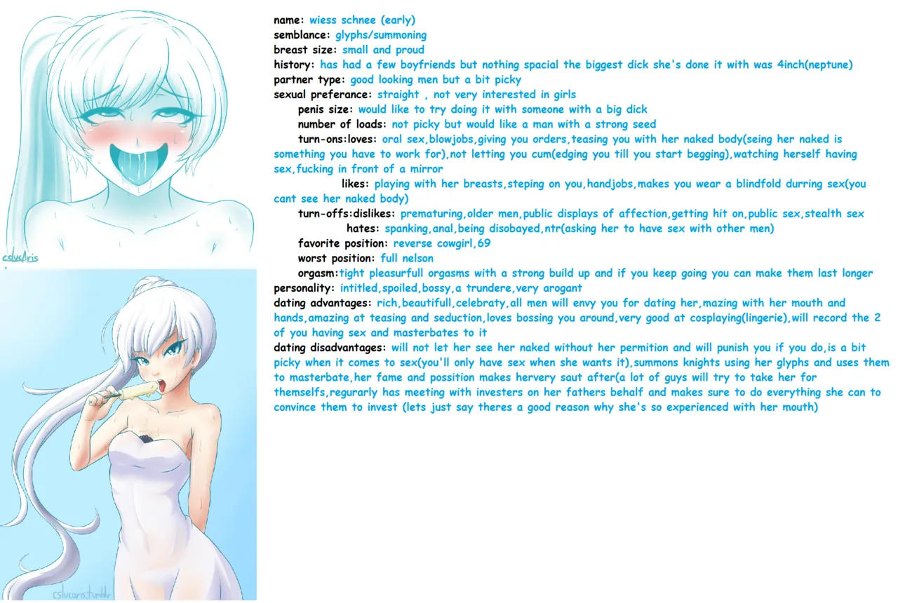 rwby dating shart Page 4
