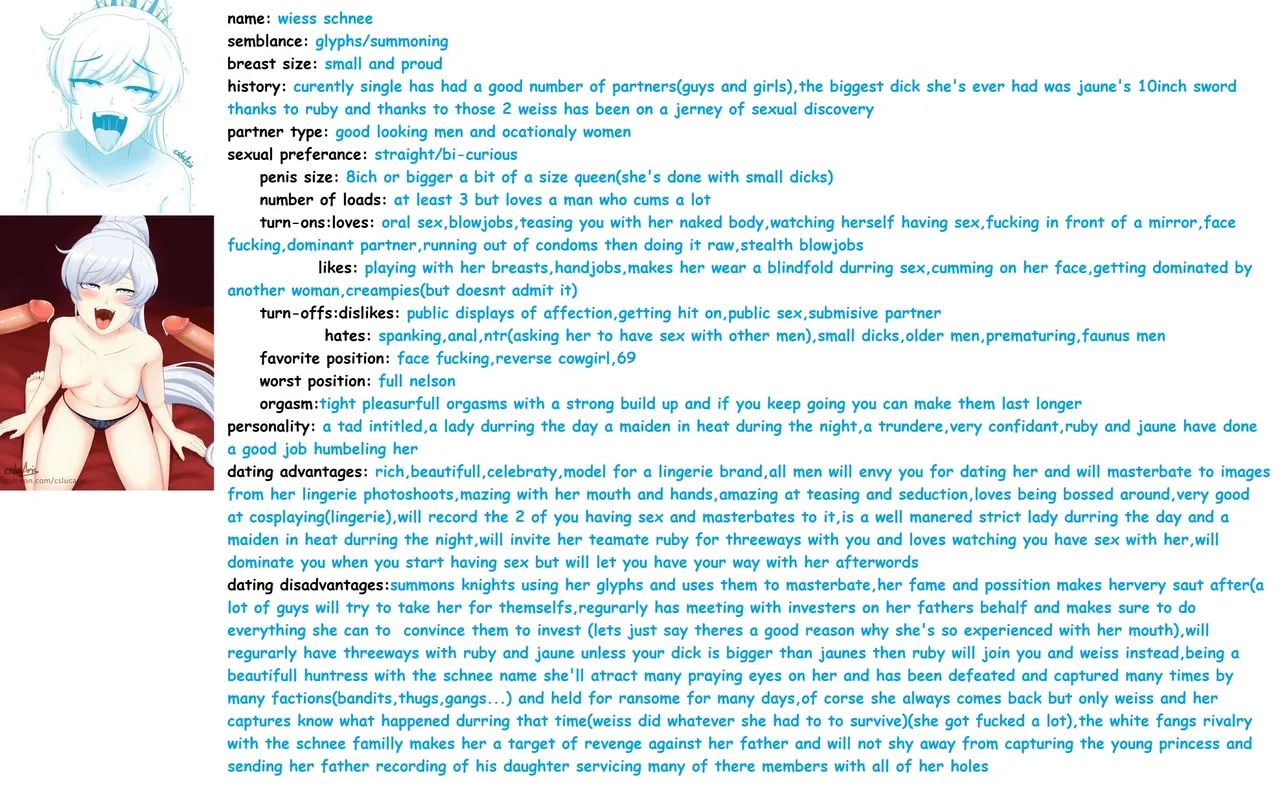 rwby dating shart Page 5