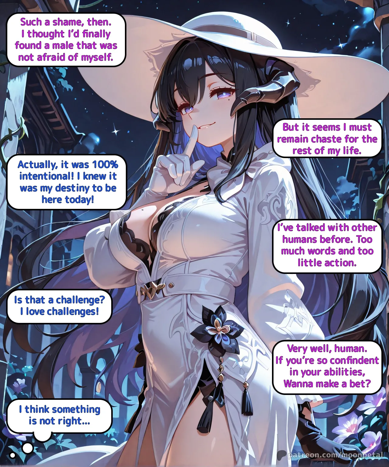 [Moon Petal]Wanna make a bet? ch. 16 - Constance / The Dahlia[English] [Uncensored] [AI Generated] Page 3