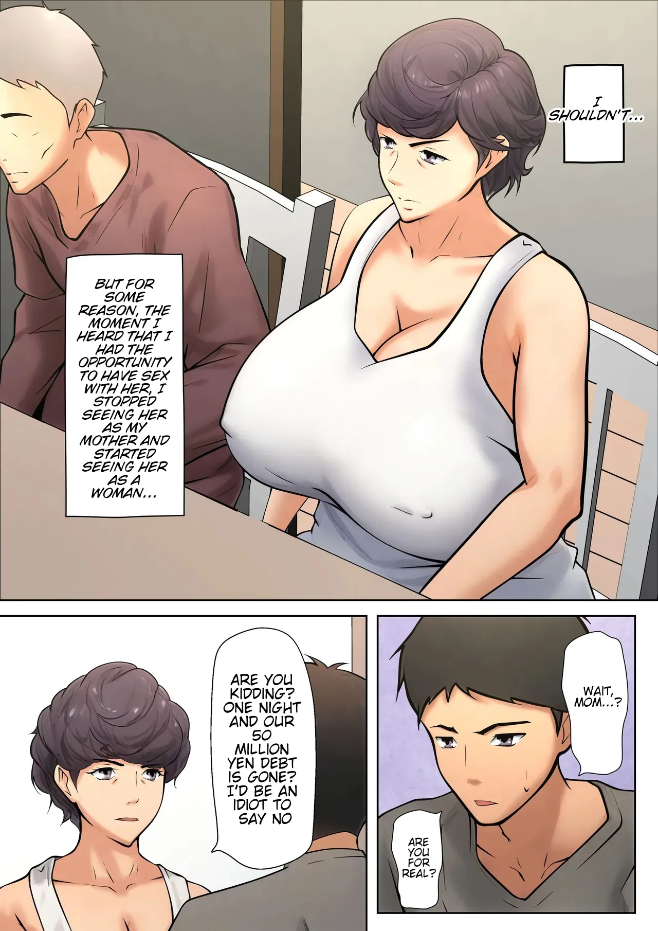 [Pentacle(Shimipan)]I guess I have no choice but to have sex with my mom(The story so far) [WaterKujo] [English] Page 19