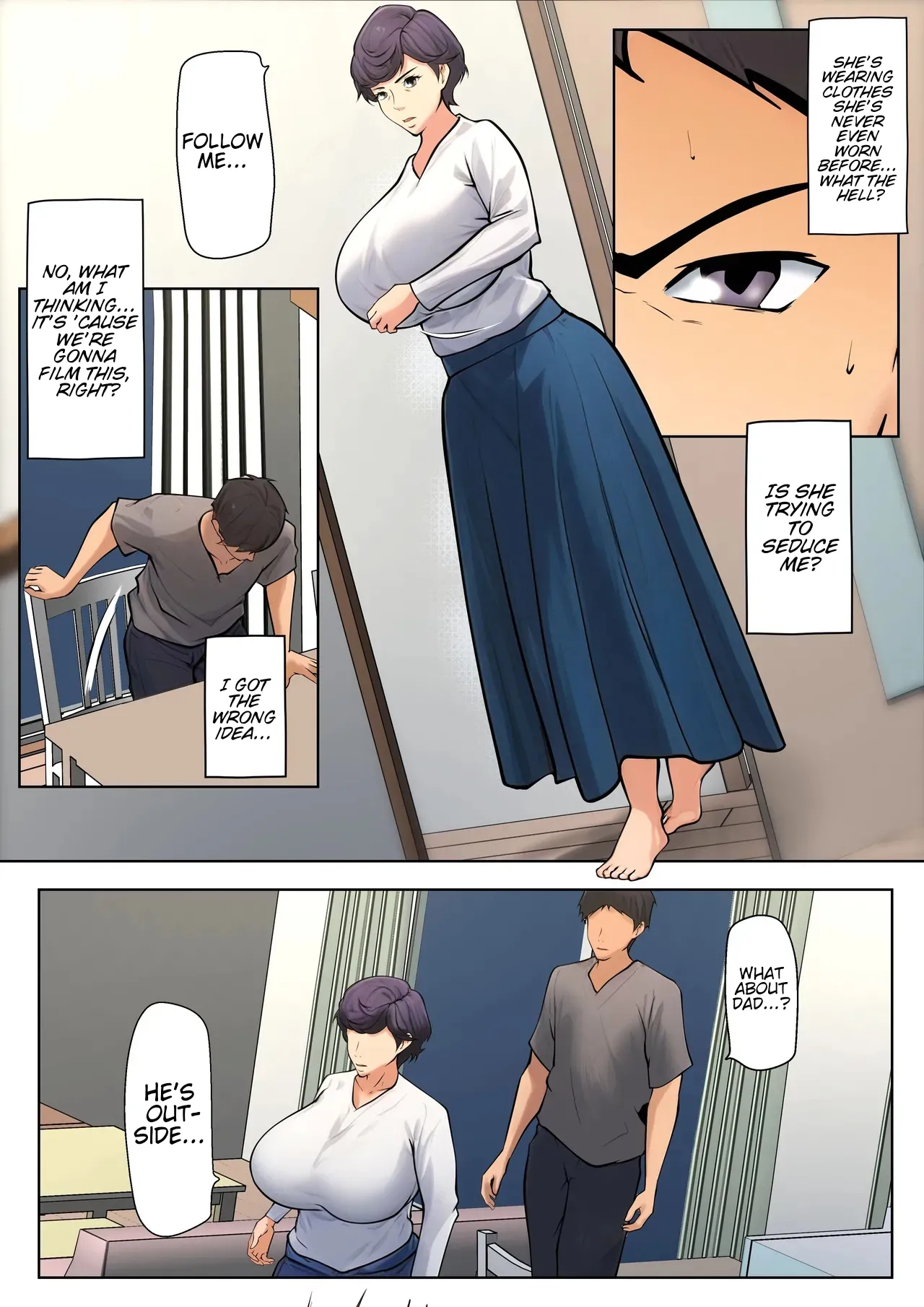 [Pentacle(Shimipan)]I guess I have no choice but to have sex with my mom(The story so far) [WaterKujo] [English] Page 31