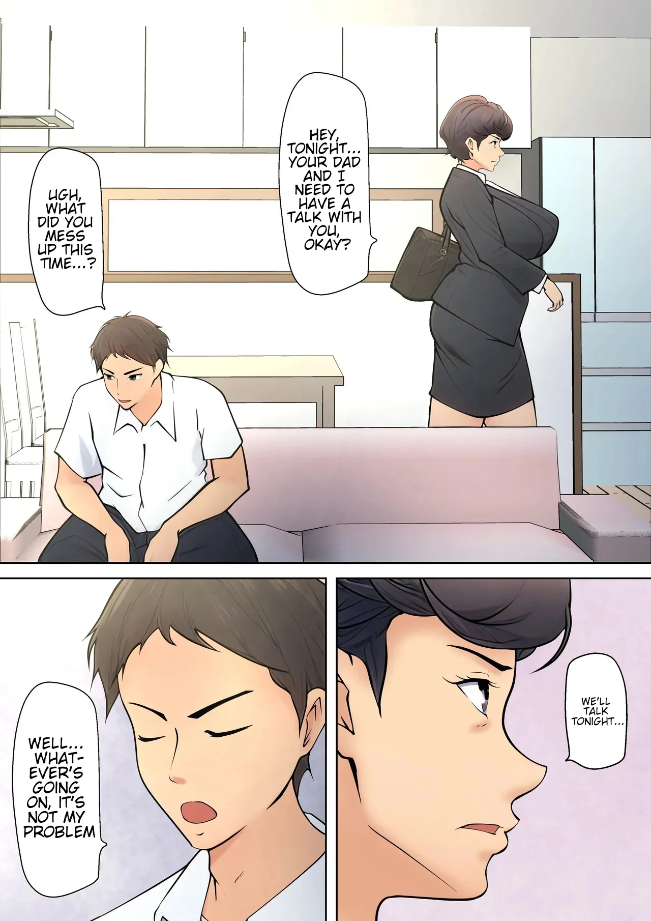 [Pentacle(Shimipan)]I guess I have no choice but to have sex with my mom(The story so far) [WaterKujo] [English] Page 7