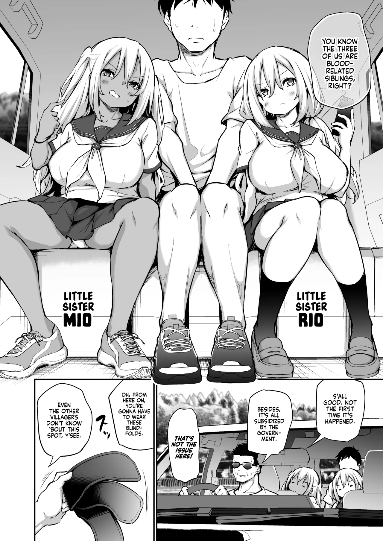 [Airandou]Imouto-tachi o Haramasenai to Derarenai Mura | You Must Breed Your Sisters to Leave This Village[English] [head empty] [Decensored] (Fixed Order) Page 4
