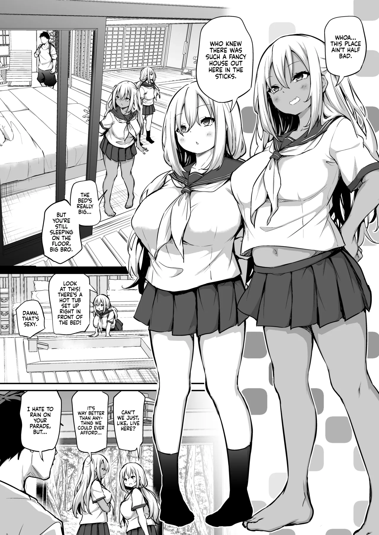 [Airandou]Imouto-tachi o Haramasenai to Derarenai Mura | You Must Breed Your Sisters to Leave This Village[English] [head empty] [Decensored] (Fixed Order) Page 6