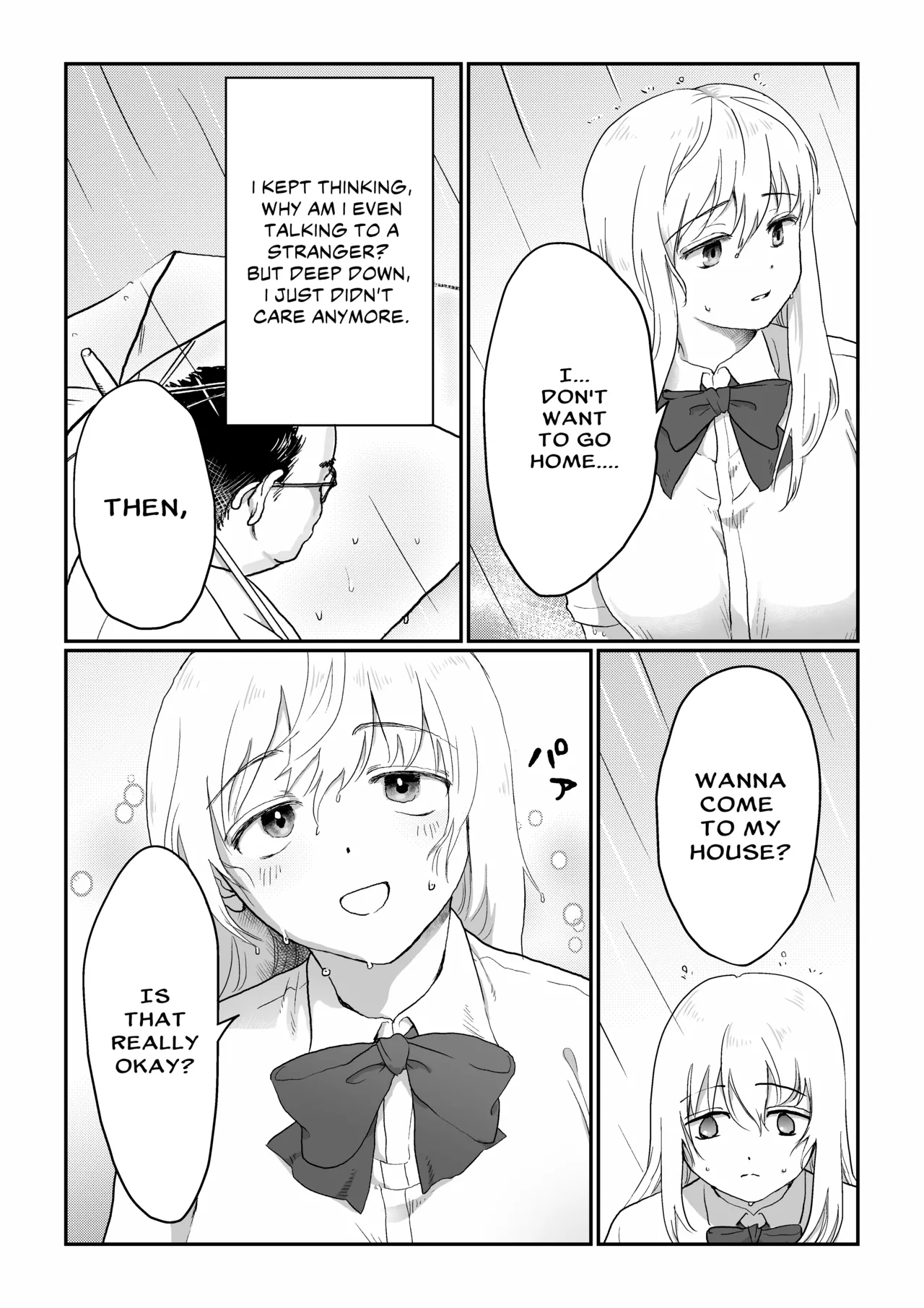 [Nanahara Mitsuru]Nagasare Joshi 1 Ame no Hi Hen | Gullible Girl 1: Rainy Day[English] [BBts] Page 5