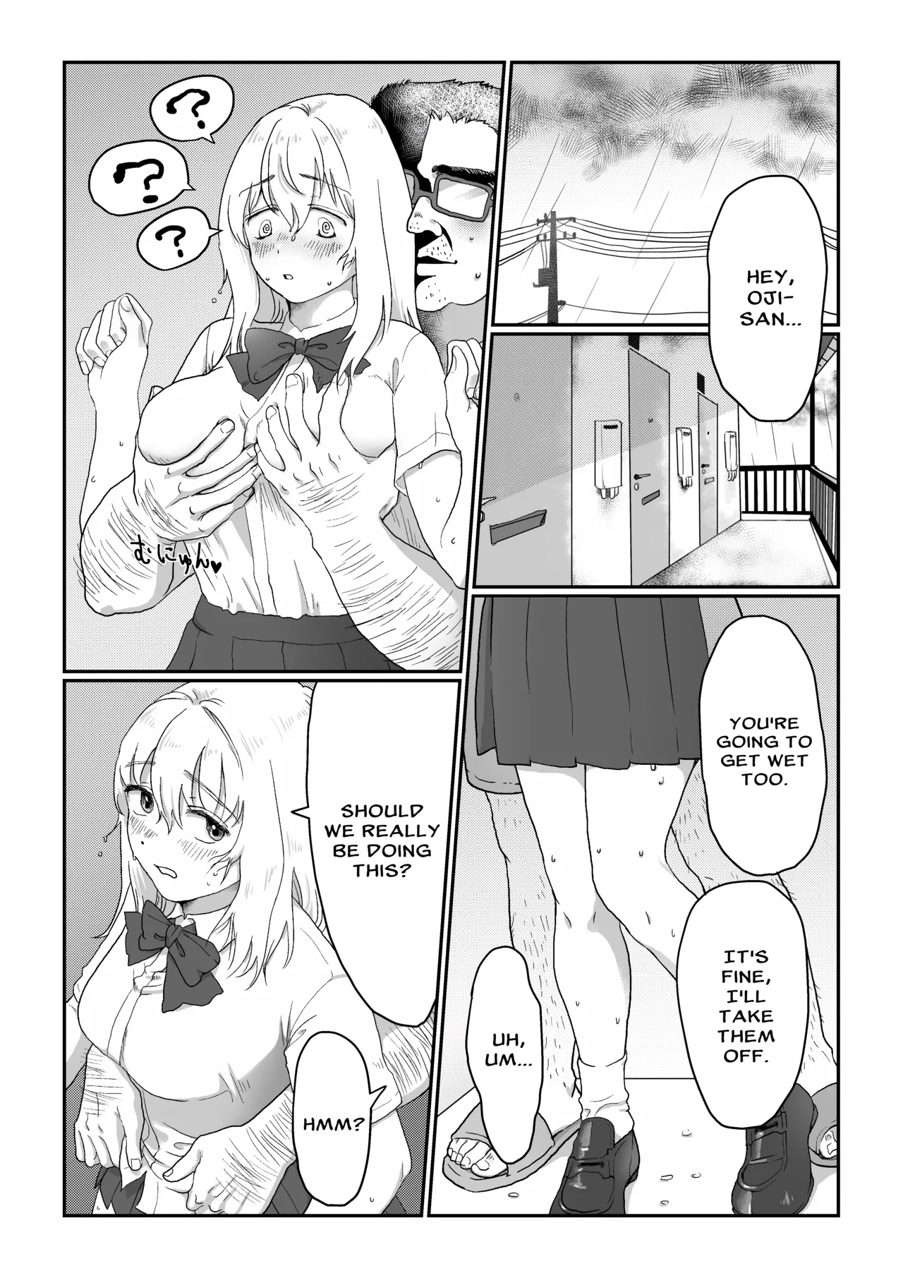 [Nanahara Mitsuru]Nagasare Joshi 1 Ame no Hi Hen | Gullible Girl 1: Rainy Day[English] [BBts] Page 6