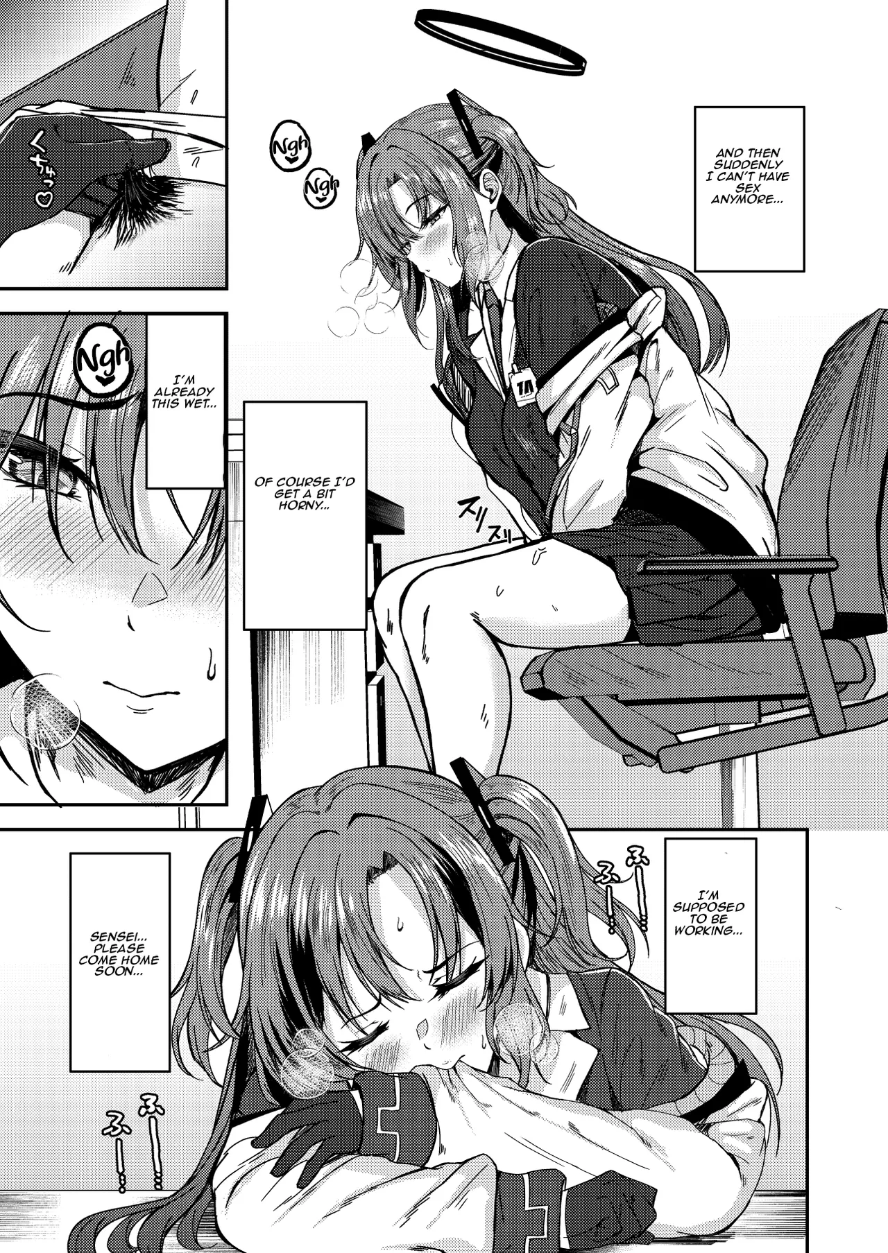 [Wonawonchi (Wonawo)]Ganbaru Watashi no Sugu Soba ni 3 | Right By My Side While I Do My Best 3(Blue Archive) [English] [Aishi21] [Digital] Page 5