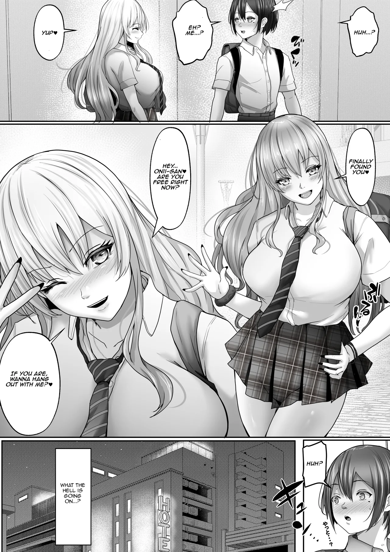 [Hakutoutei (rikazu)]Dekapai Daisuki na Boku to Boku o Daisuki na Dekapai Gal | The Me Who Loves Big Tits, and the Big-Titted Gyaru Who Loves Me[English] [Aishi21] Page 3