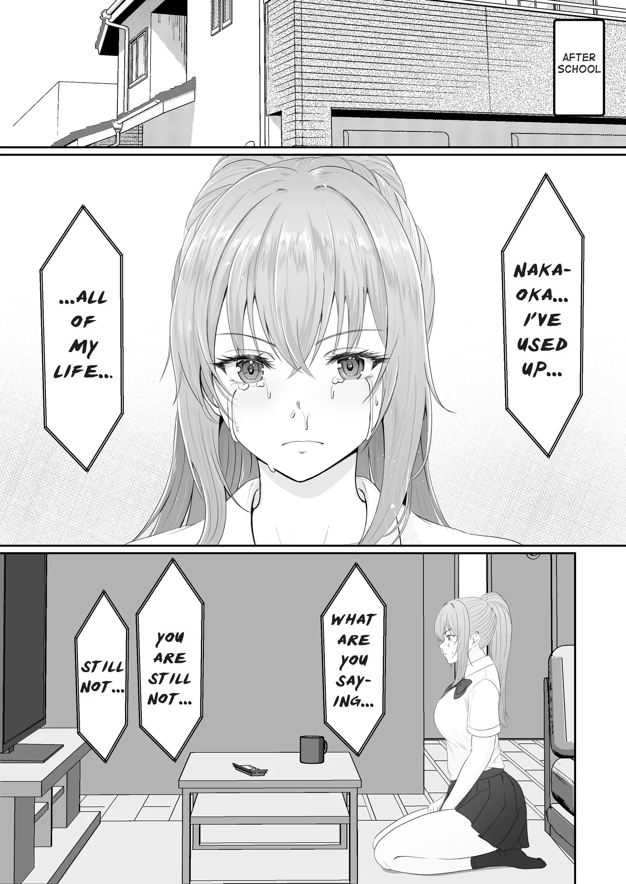 [Sanbalkin]Half Gimai to no Amai Nichijou to Noumitsu Sex[English] Page 12