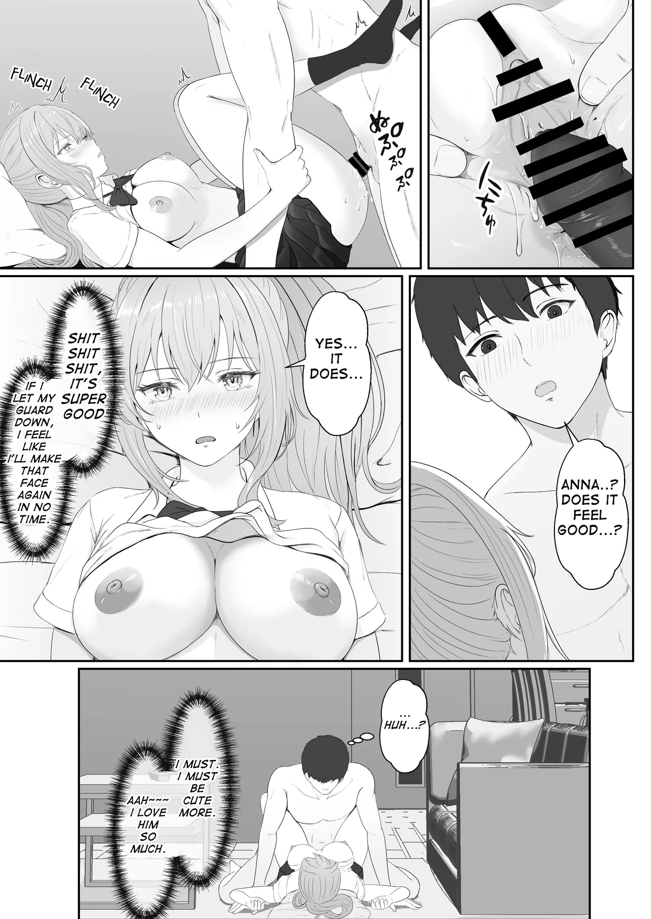 [Sanbalkin]Half Gimai to no Amai Nichijou to Noumitsu Sex[English] Page 19