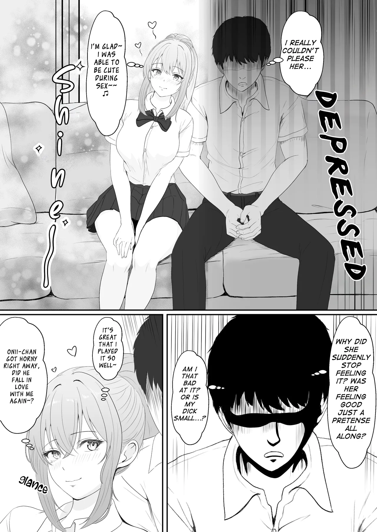 [Sanbalkin]Half Gimai to no Amai Nichijou to Noumitsu Sex[English] Page 21
