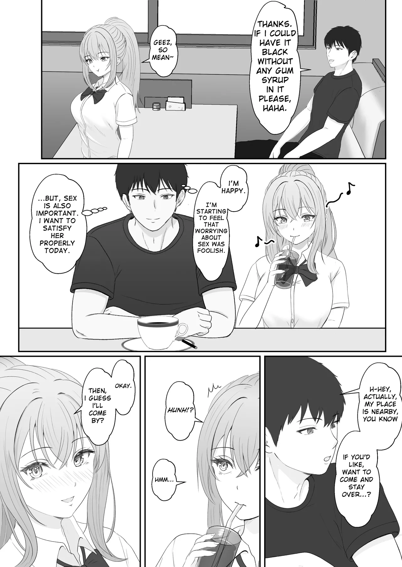 [Sanbalkin]Half Gimai to no Amai Nichijou to Noumitsu Sex[English] Page 35