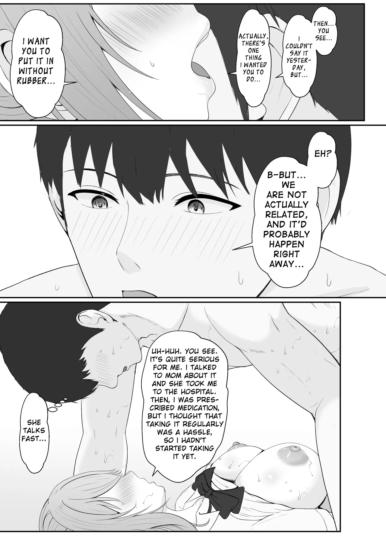 [Sanbalkin]Half Gimai to no Amai Nichijou to Noumitsu Sex[English] Page 68