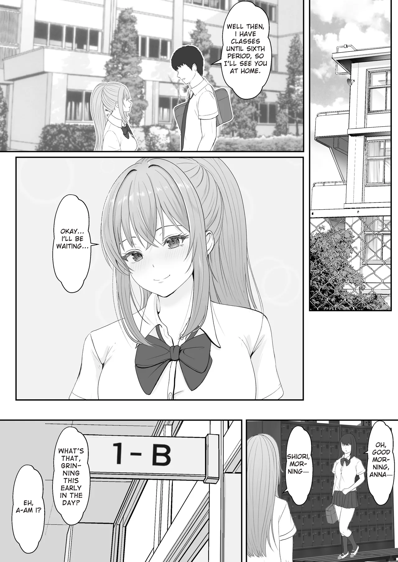 [Sanbalkin]Half Gimai to no Amai Nichijou to Noumitsu Sex[English] Page 9