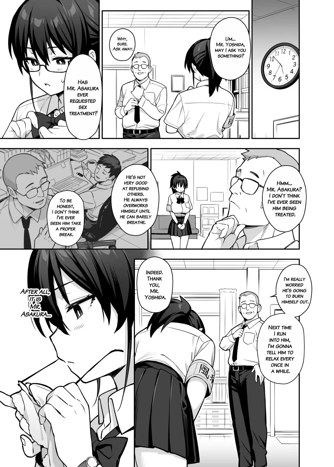 [TRY&Hougen Futari Shakai (TRY Hougen)]Atarashii Fuuki Iinchou wa Kyonyuu Sugiru Ken 3[English] Page 15
