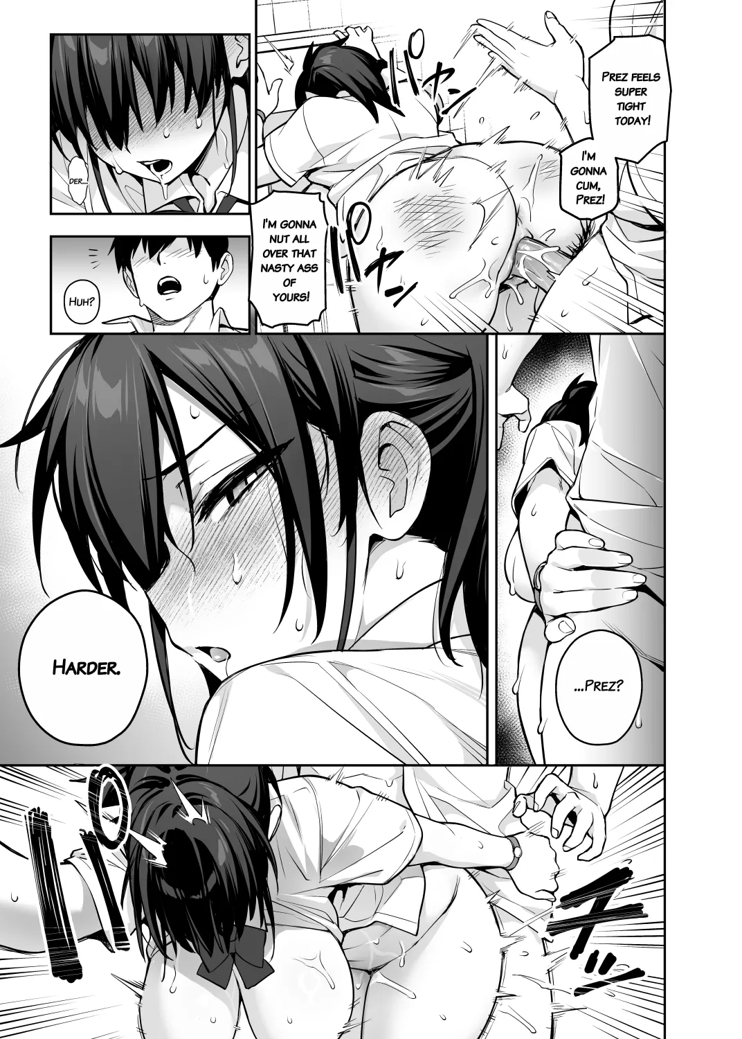 [TRY&Hougen Futari Shakai (TRY Hougen)]Atarashii Fuuki Iinchou wa Kyonyuu Sugiru Ken 3[English] Page 21