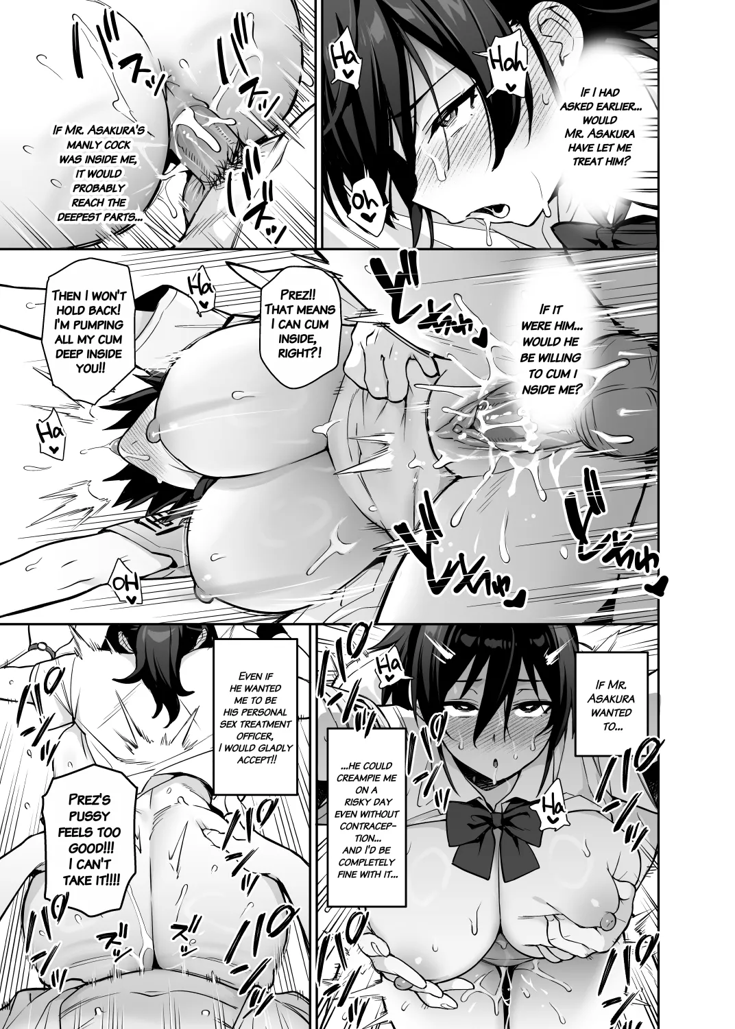 [TRY&Hougen Futari Shakai (TRY Hougen)]Atarashii Fuuki Iinchou wa Kyonyuu Sugiru Ken 3[English] Page 23