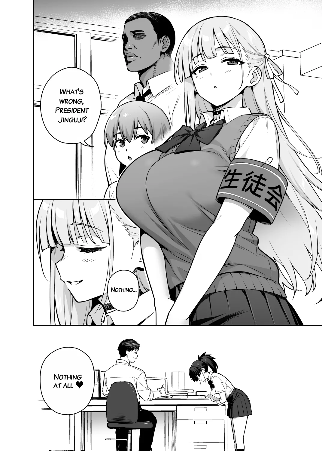 [TRY&Hougen Futari Shakai (TRY Hougen)]Atarashii Fuuki Iinchou wa Kyonyuu Sugiru Ken 3[English] Page 28