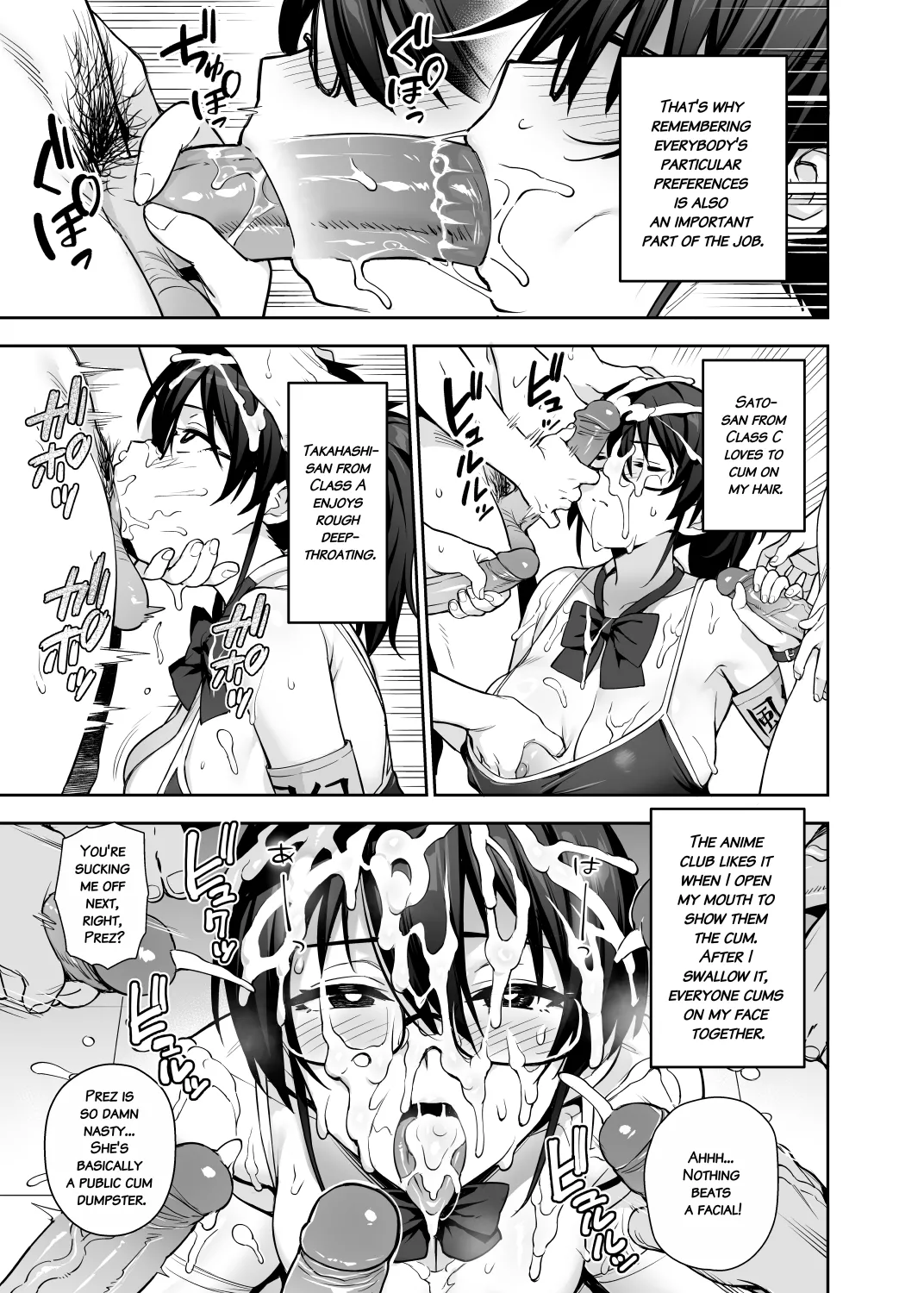 [TRY&Hougen Futari Shakai (TRY Hougen)]Atarashii Fuuki Iinchou wa Kyonyuu Sugiru Ken 3[English] Page 9