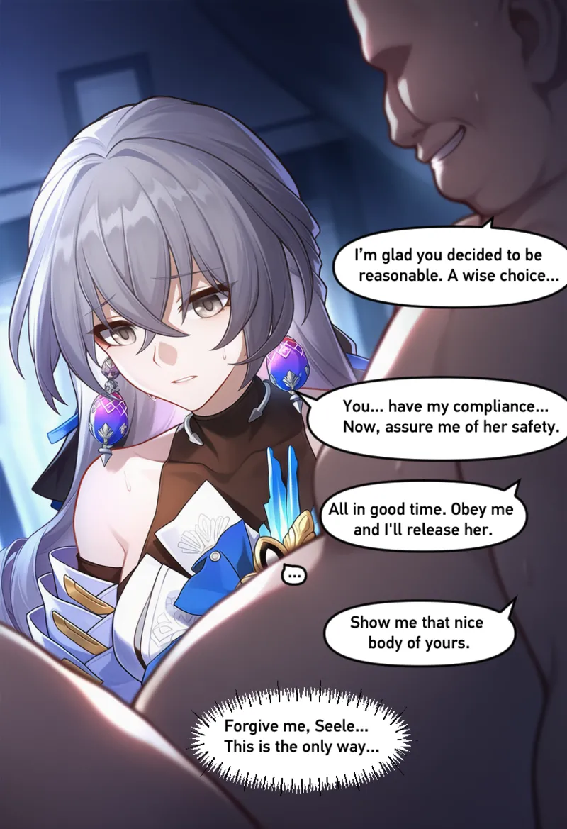 [Isterya]Bronya Blackmail[AI Generated] Page 13