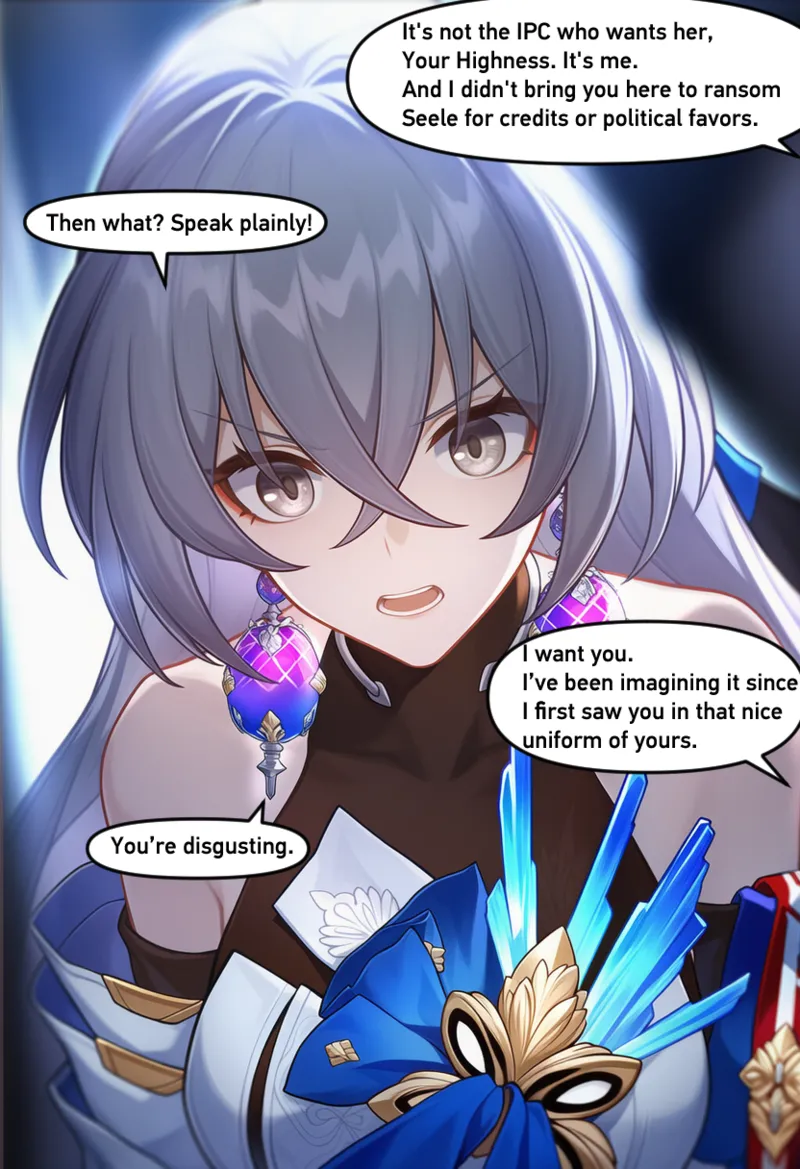 [Isterya]Bronya Blackmail[AI Generated] Page 8
