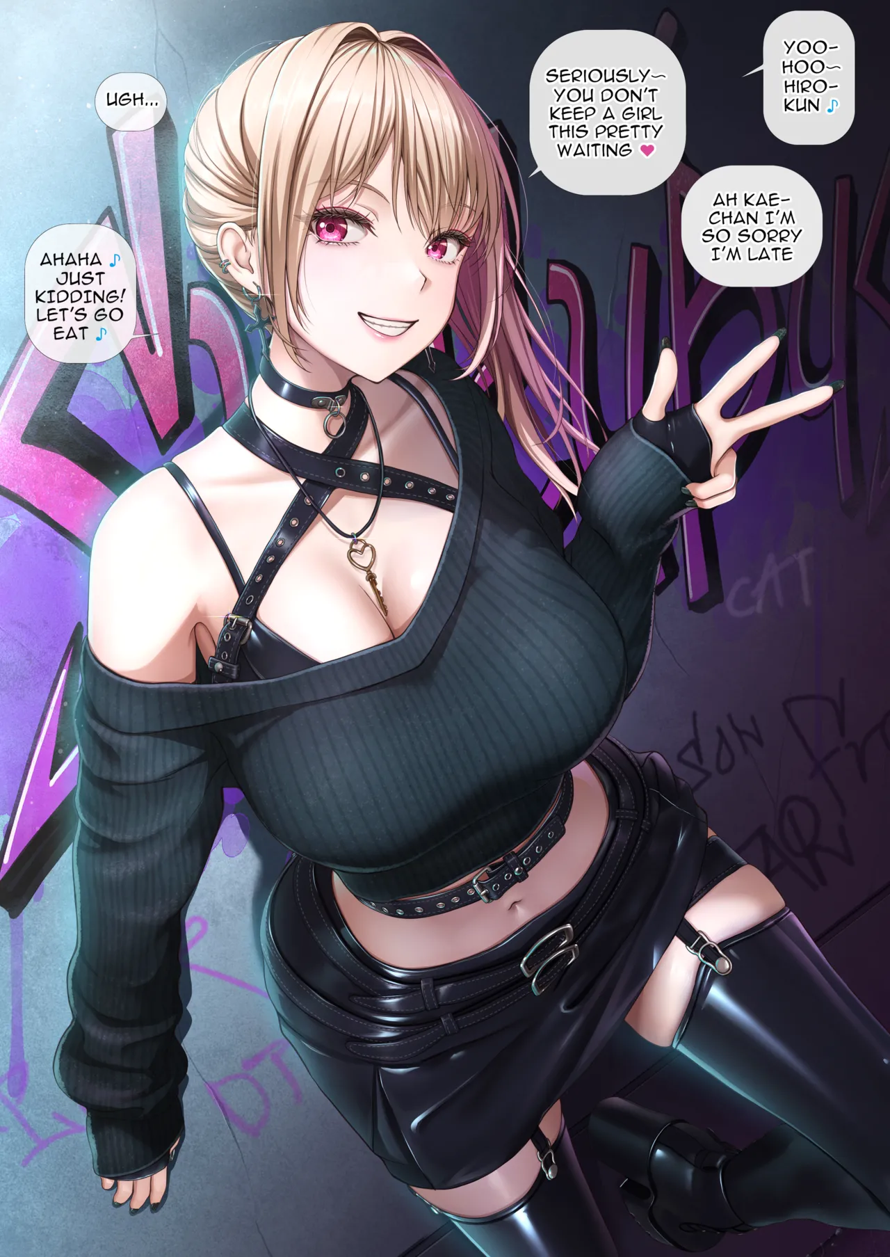 [2vs (Siina Tai)]S Gal-san wa Shihai Yoku Tsuyome - S gal is quite domineering!![English] [Digital] Page 3