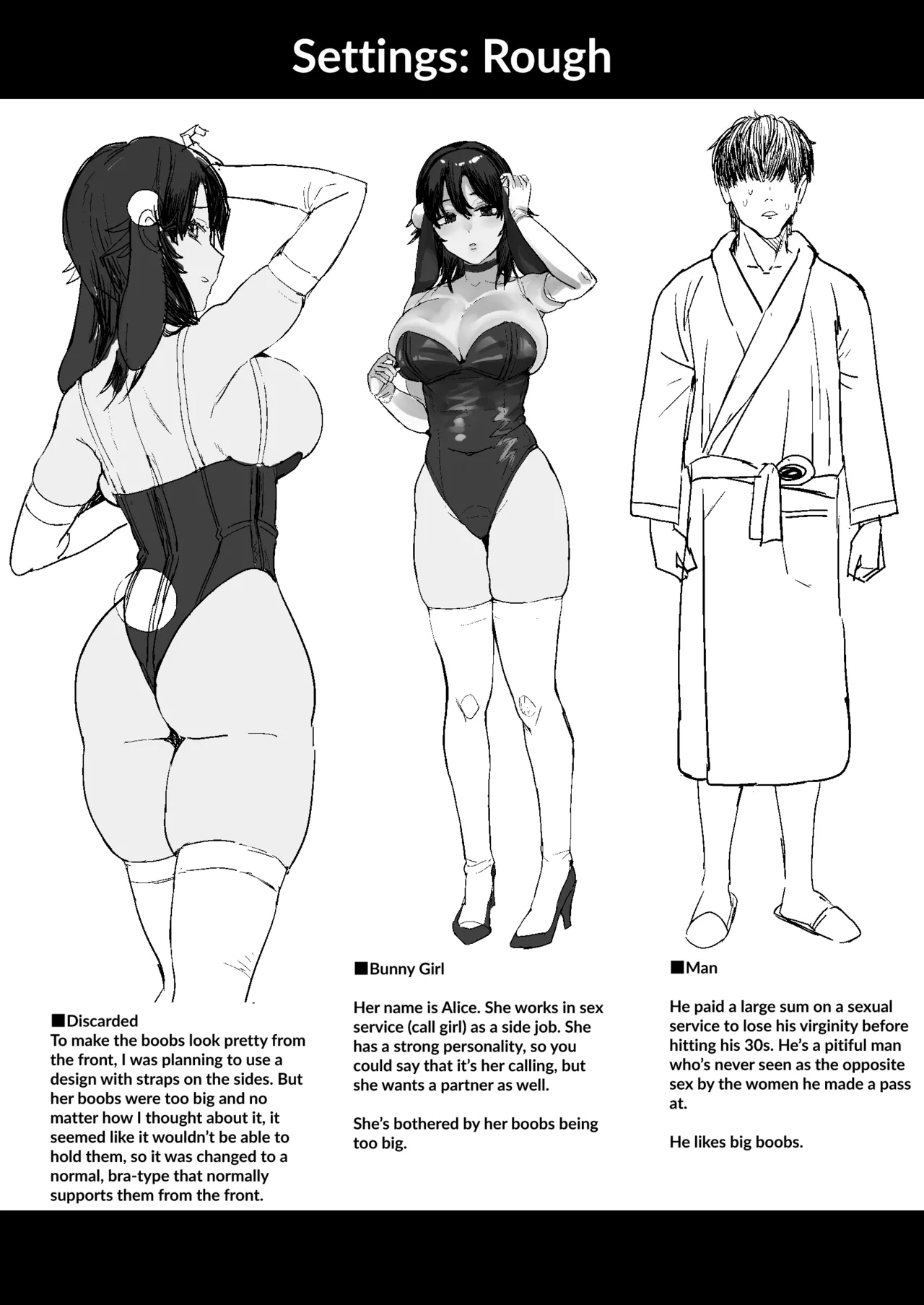 [SNOW*RABBIT (Yukiguni Yuu)]Dosukebe Bakunyuu Bunny Girl Ana de Doutei Sotsugyou[English] [Digital] Page 42