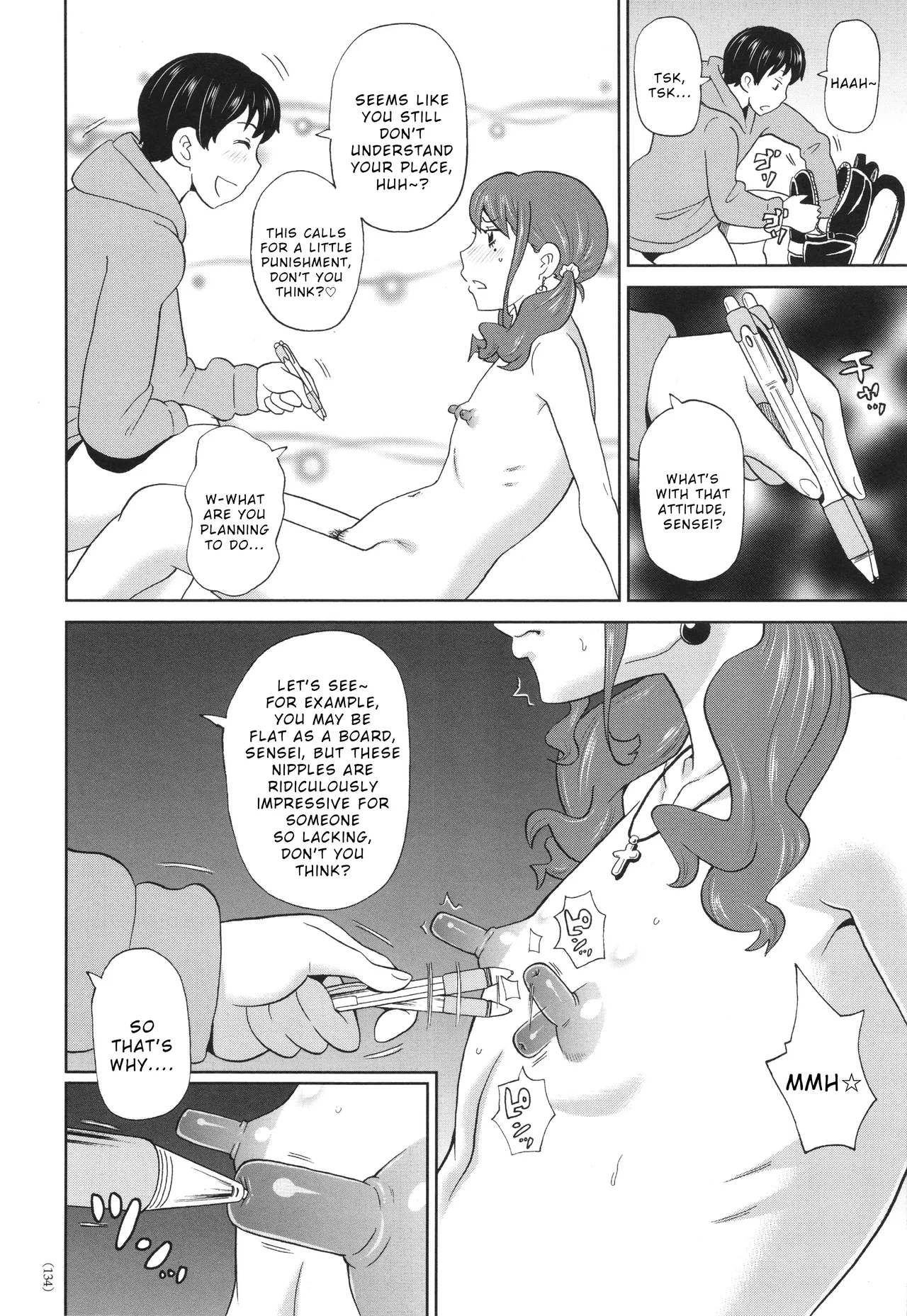 [John K. Pe-ta]Momobukuro Sensei no Miracle Chibukuro(Monzetsu Freestyle) [English] [Wrecking Army] Page 14