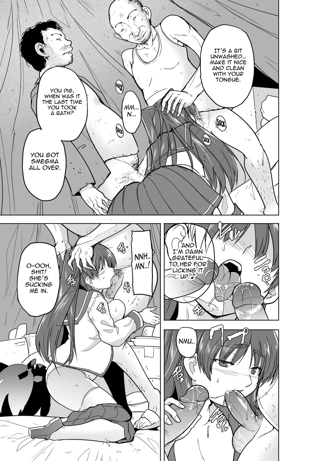 [Tiba-Santi (Misuke)]Tamaki no Himemoto ~ Homuresu no O-yugi | Tamaki's Secret Homelss Game(To Heart 2 Dungeon Travelers) [English] Page 9