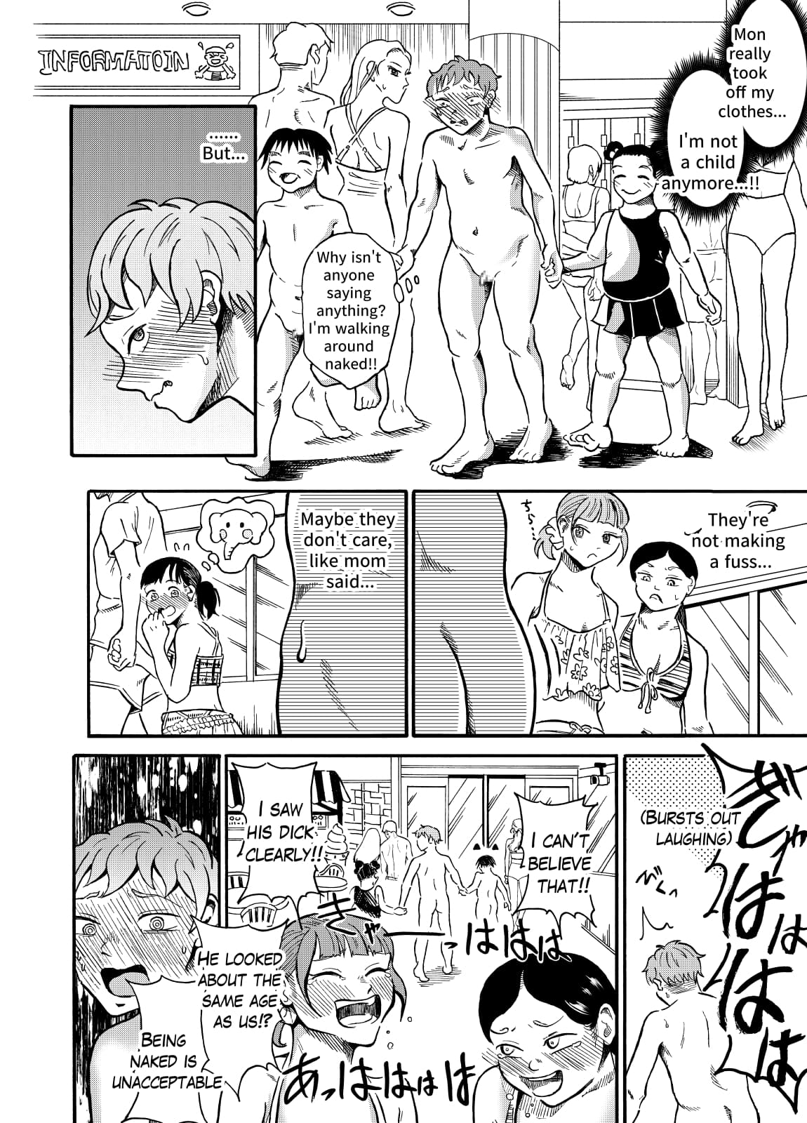 [NippatsuKokuhou (Kaneko Ken)]Boys don't need swimsuits Part 1 Page 10
