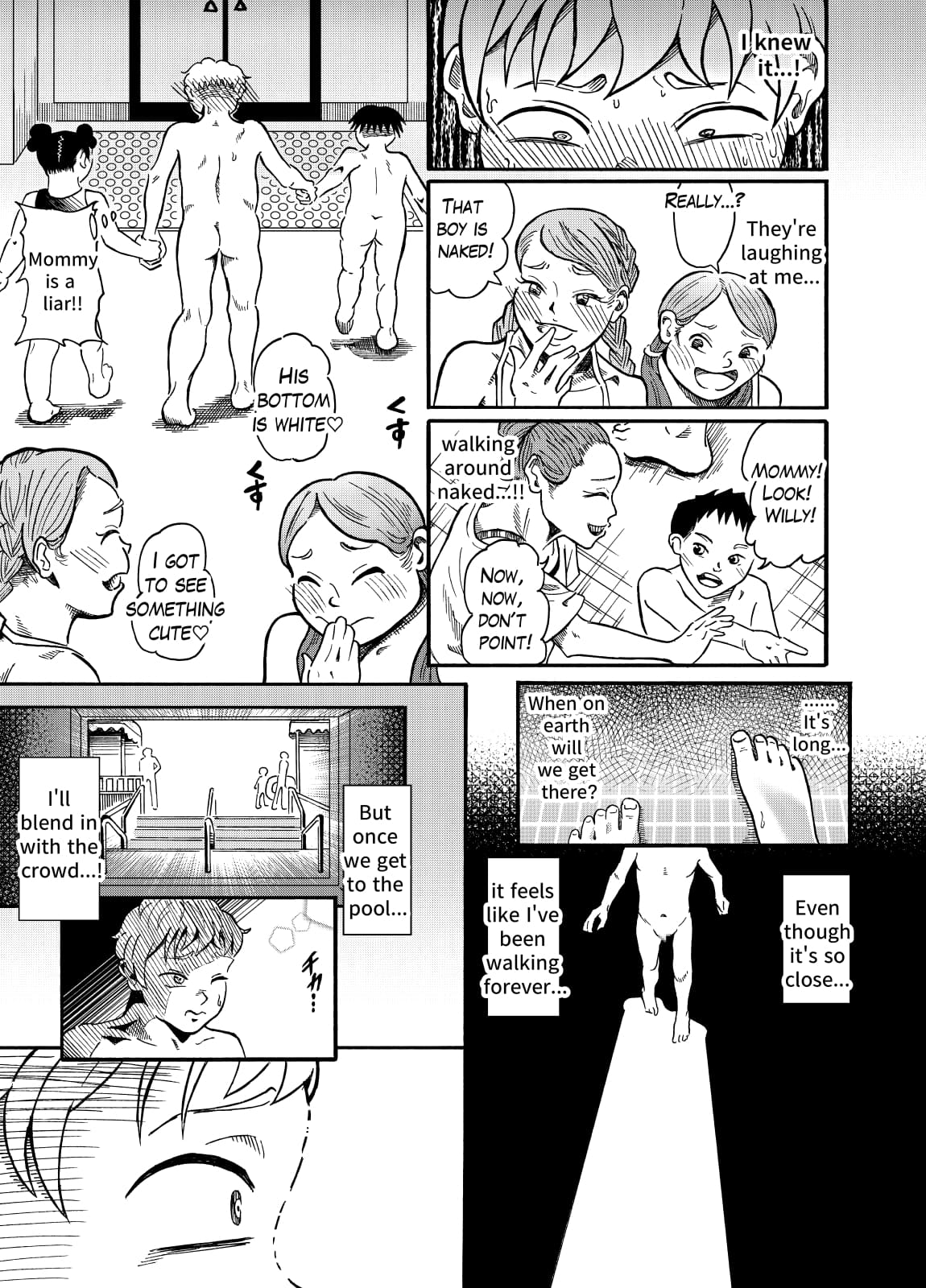 [NippatsuKokuhou (Kaneko Ken)]Boys don't need swimsuits Part 1 Page 11