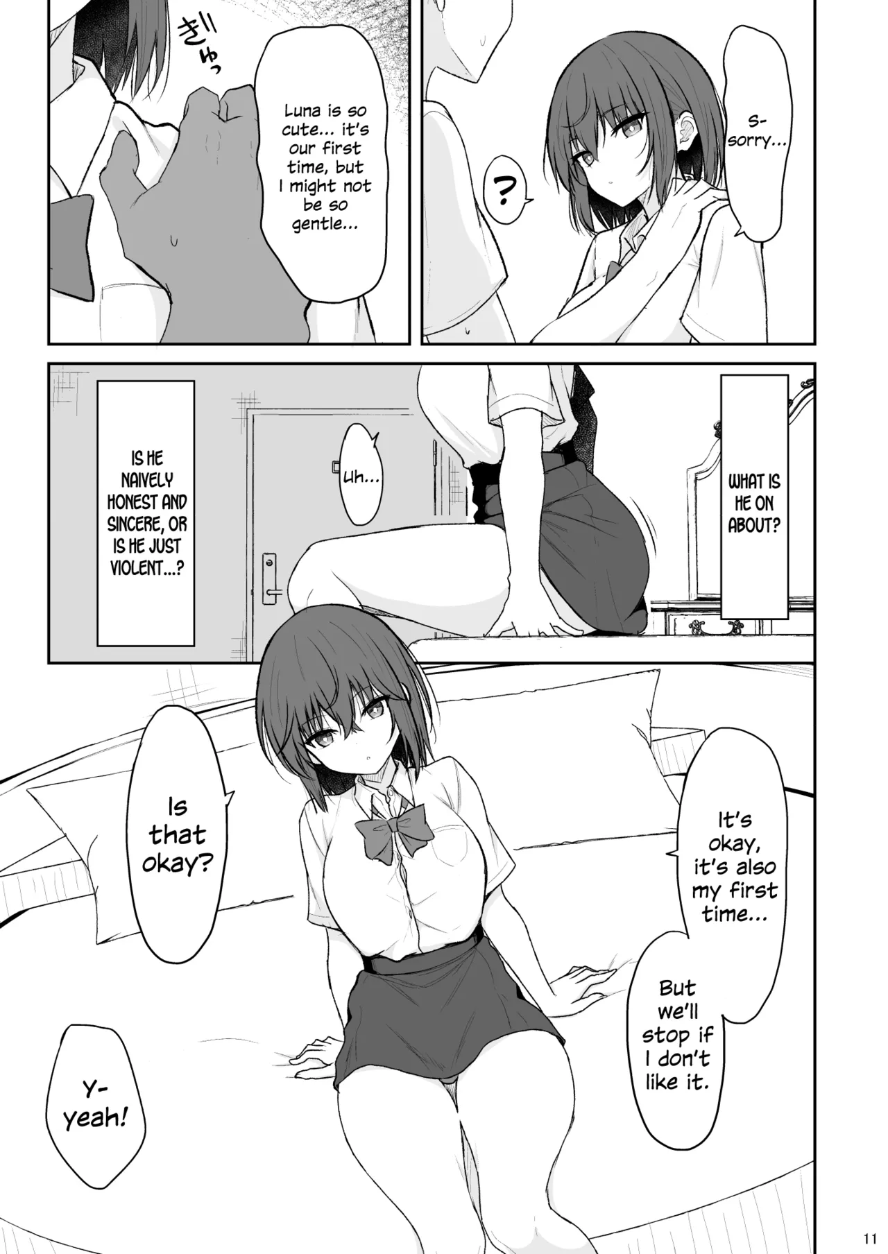 [Nekonokone (Takeyuu)]Ningen Girai no Onnanoko ga Nakadashi o Ukeireru made[English] [SDTLs] [Digital] Page 10