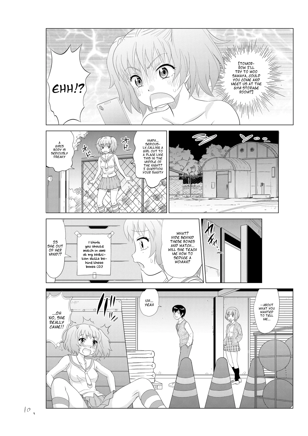 [Nankin Honpo (Nankin Maachan)]Akogare no Onnanoko o Jibun ni Netorareta Ken. (Zenpen) | The Girl I Like Got Stolen Away by Me - Part 1[English] [Arekkusu] Page 11