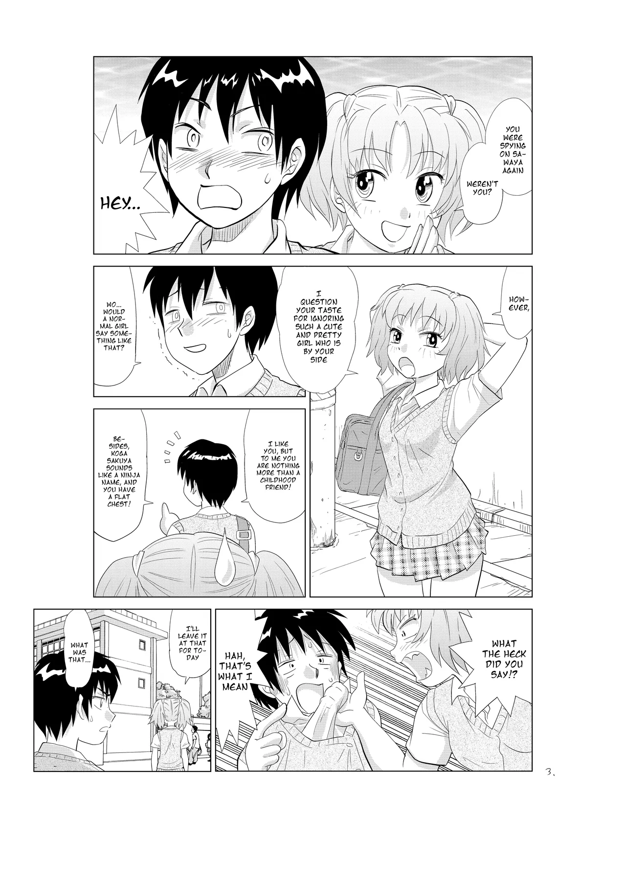 [Nankin Honpo (Nankin Maachan)]Akogare no Onnanoko o Jibun ni Netorareta Ken. (Zenpen) | The Girl I Like Got Stolen Away by Me - Part 1[English] [Arekkusu] Page 4