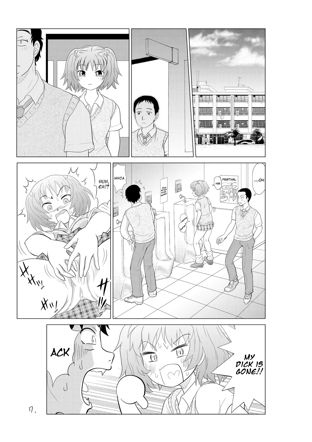 [Nankin Honpo (Nankin Maachan)]Akogare no Onnanoko o Jibun ni Netorareta Ken. (Zenpen) | The Girl I Like Got Stolen Away by Me - Part 1[English] [Arekkusu] Page 8