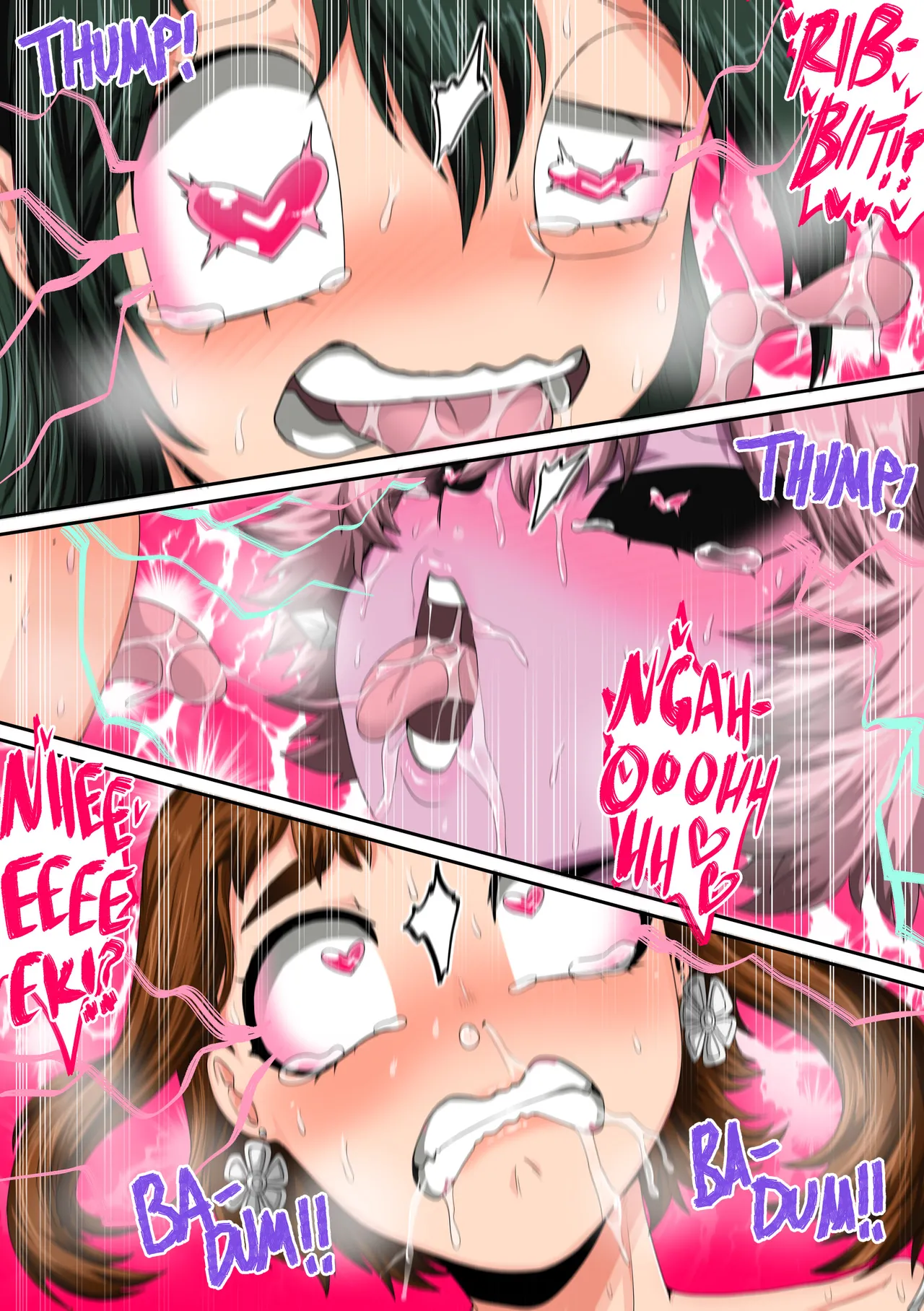 My Harem Academia Chapter 8 Part 3 Breaking into a broken heart Page 23