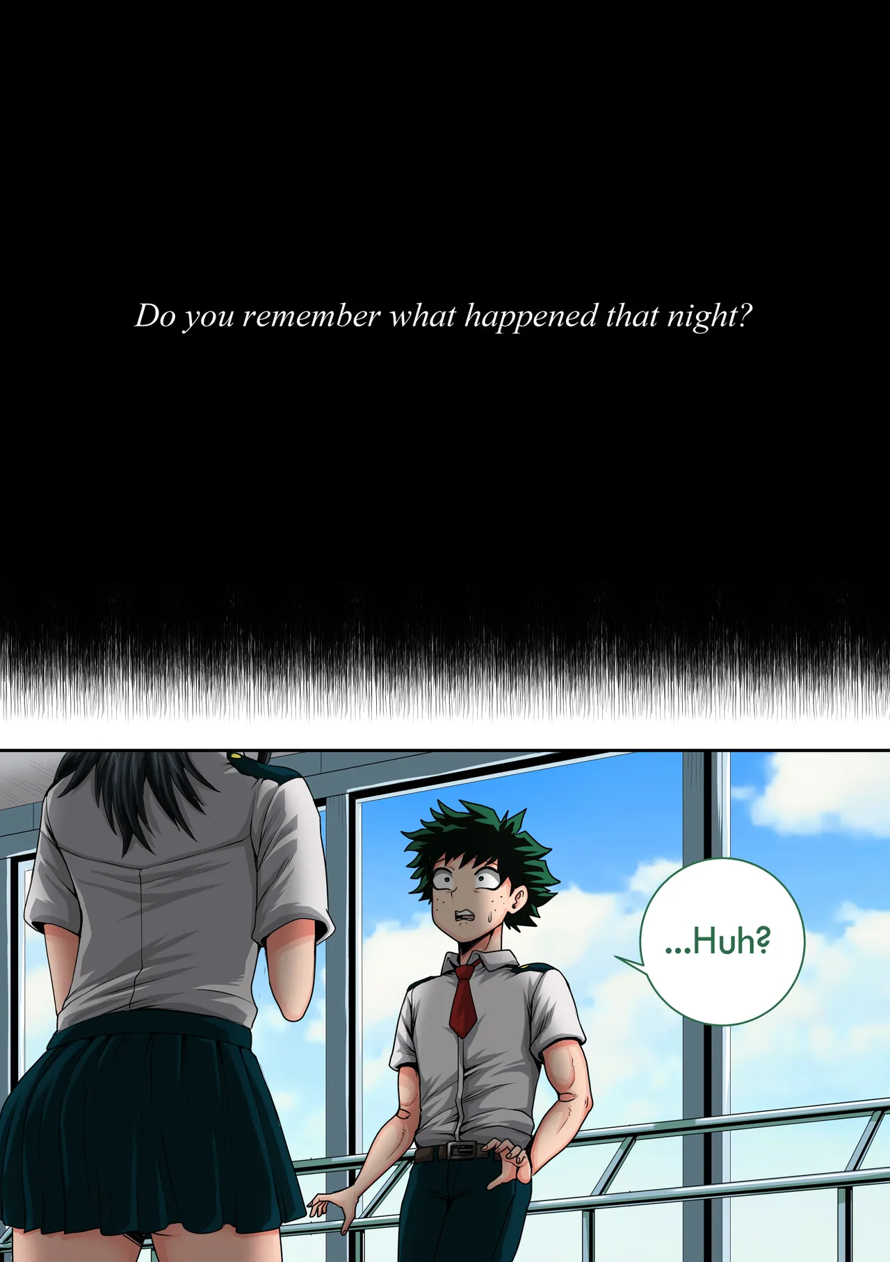 My Harem Academia Chapter 8 Part 3 Breaking into a broken heart Page 120