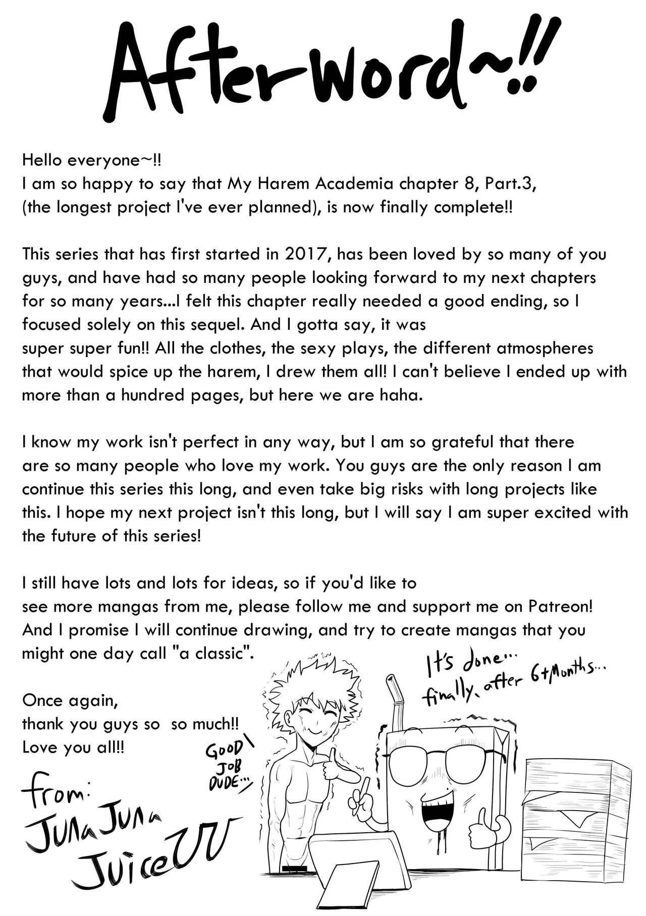 My Harem Academia Chapter 8 Part 3 Breaking into a broken heart Page 2