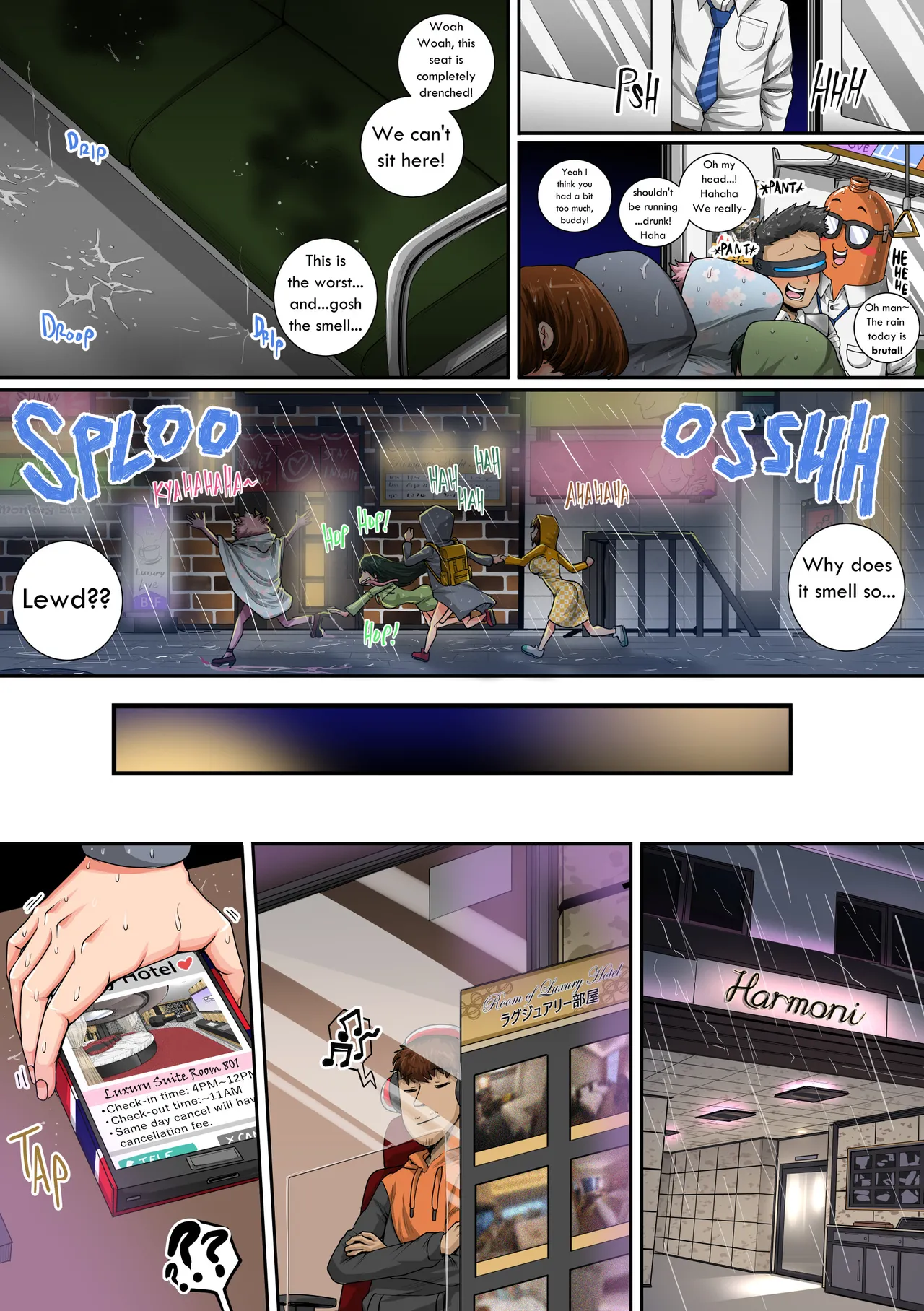 My Harem Academia Chapter 8 Part 3 Breaking into a broken heart Page 25