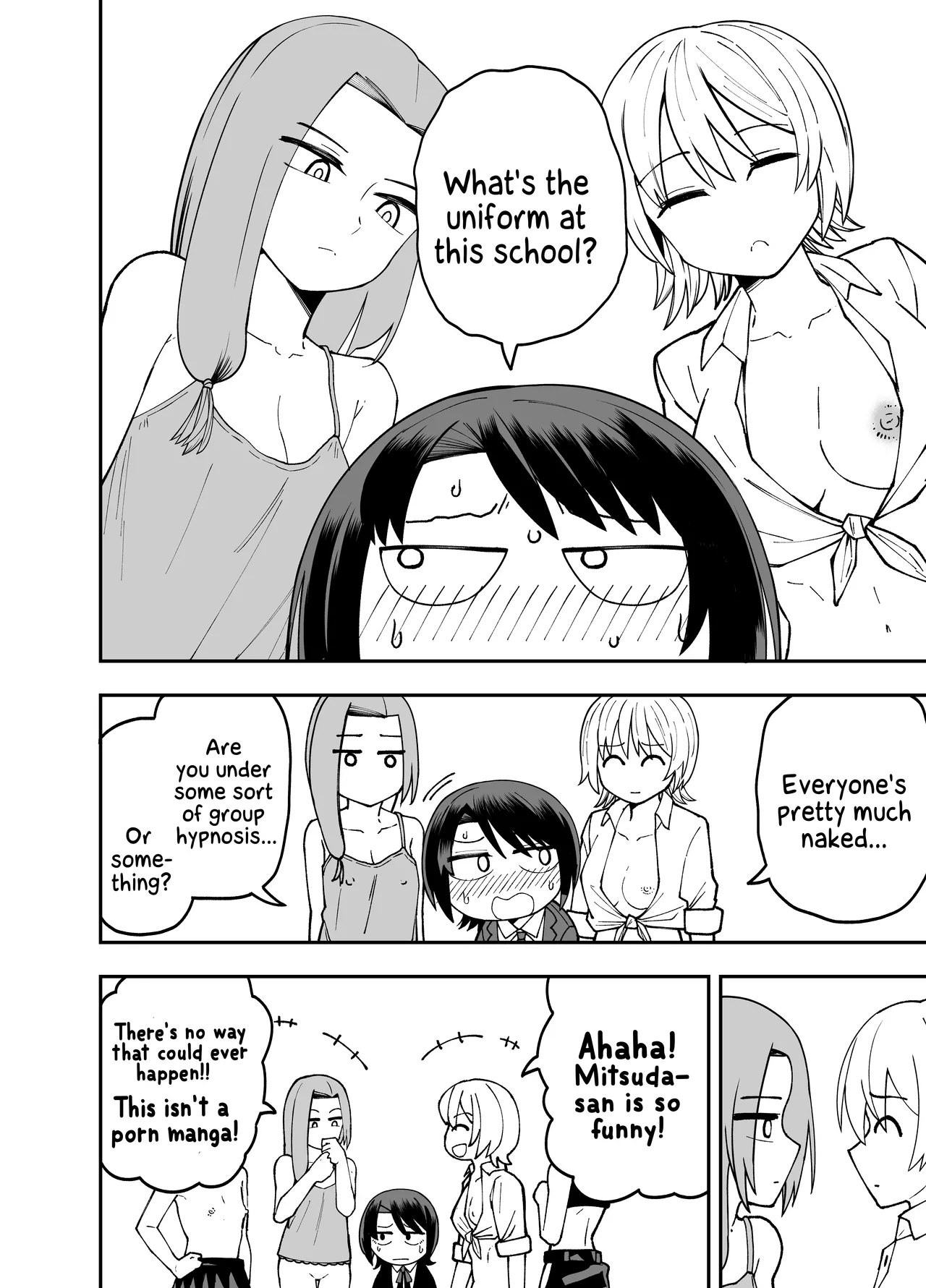 [Sochiin Shounen Gasshoudan (Ashikoshi Gakugaku Iwashi Tarou)]Seifuku ga jiyuu sugiru shingakkou | My New School Is Too Free When It Comes To The Uniform[English] [Hikari no Kaze] Page 7