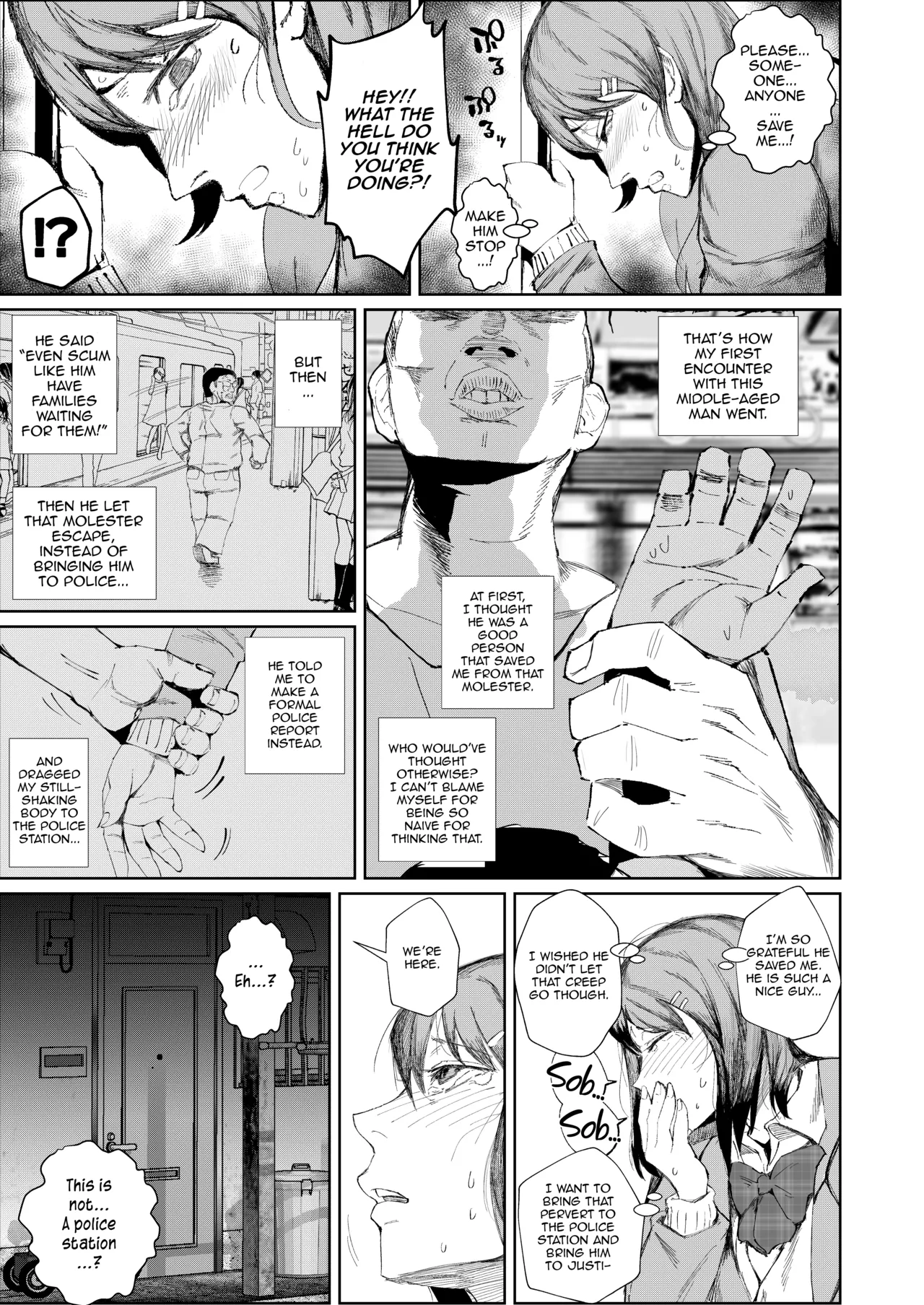 [Tokyo Ereki Studio (Azuma Ryo)]JK no Otoshikata -Jou- | The Downfall of a JK -1st Chapter-[English] [DeppoTL] [Digital] Page 9