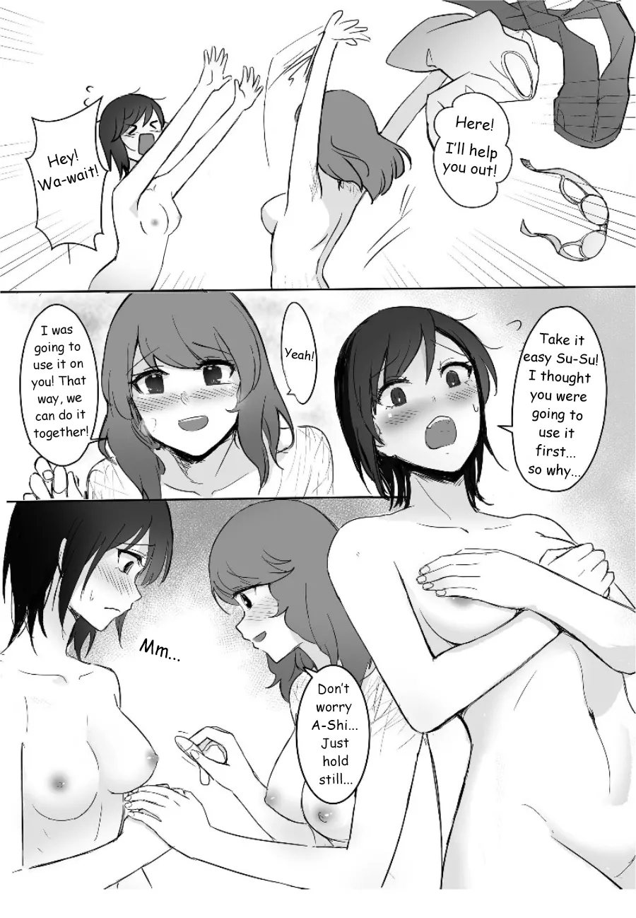 [Kudamonoichizu (MuziYuri)]女孩們的玩具初體驗 | Girl's First Experience With Toys[English] [Digital] Page 11