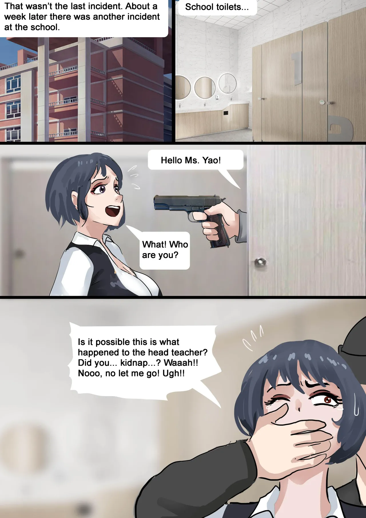 [King]Kidnapped at School(English) Page 4