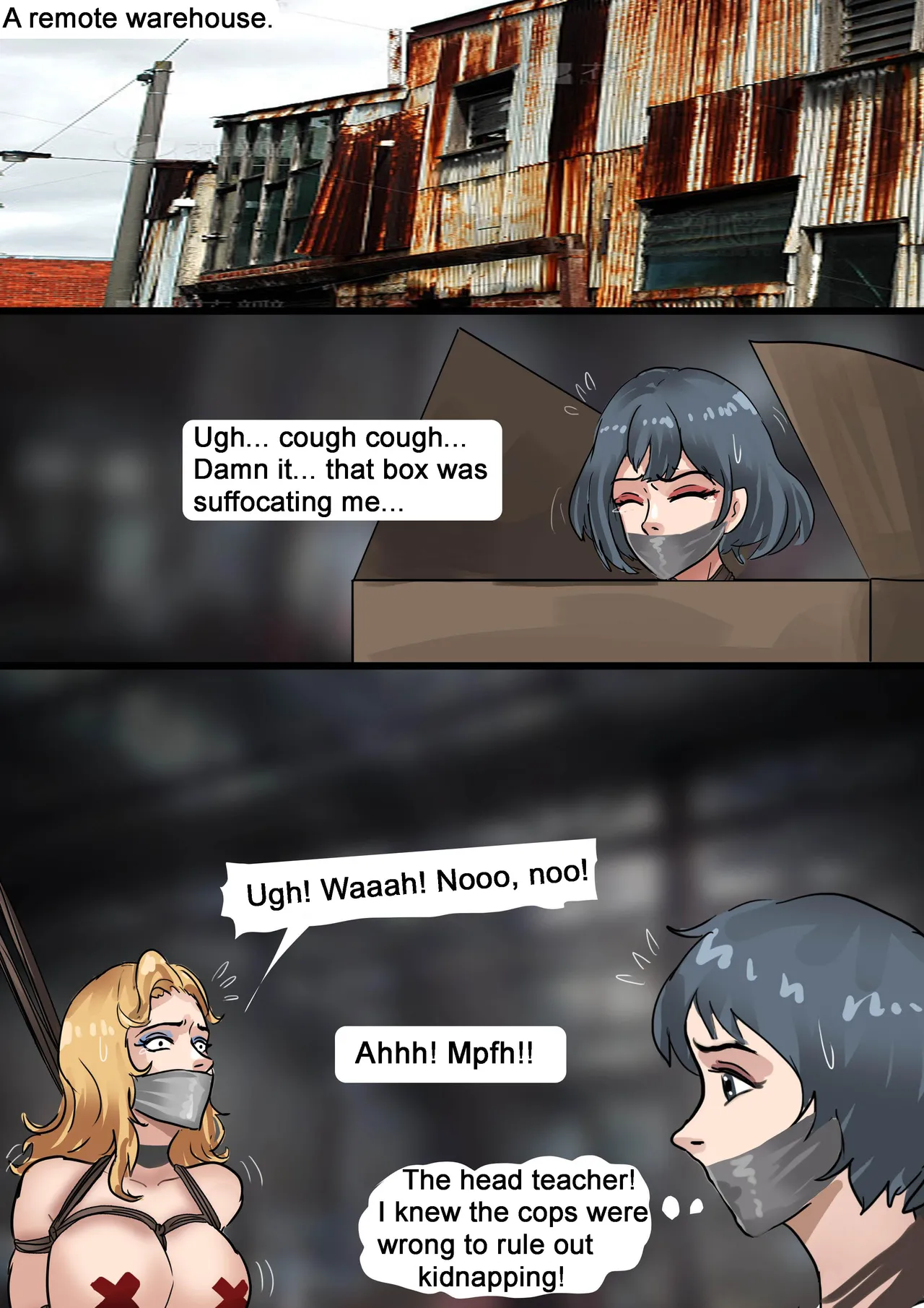 [King]Kidnapped at School(English) Page 9