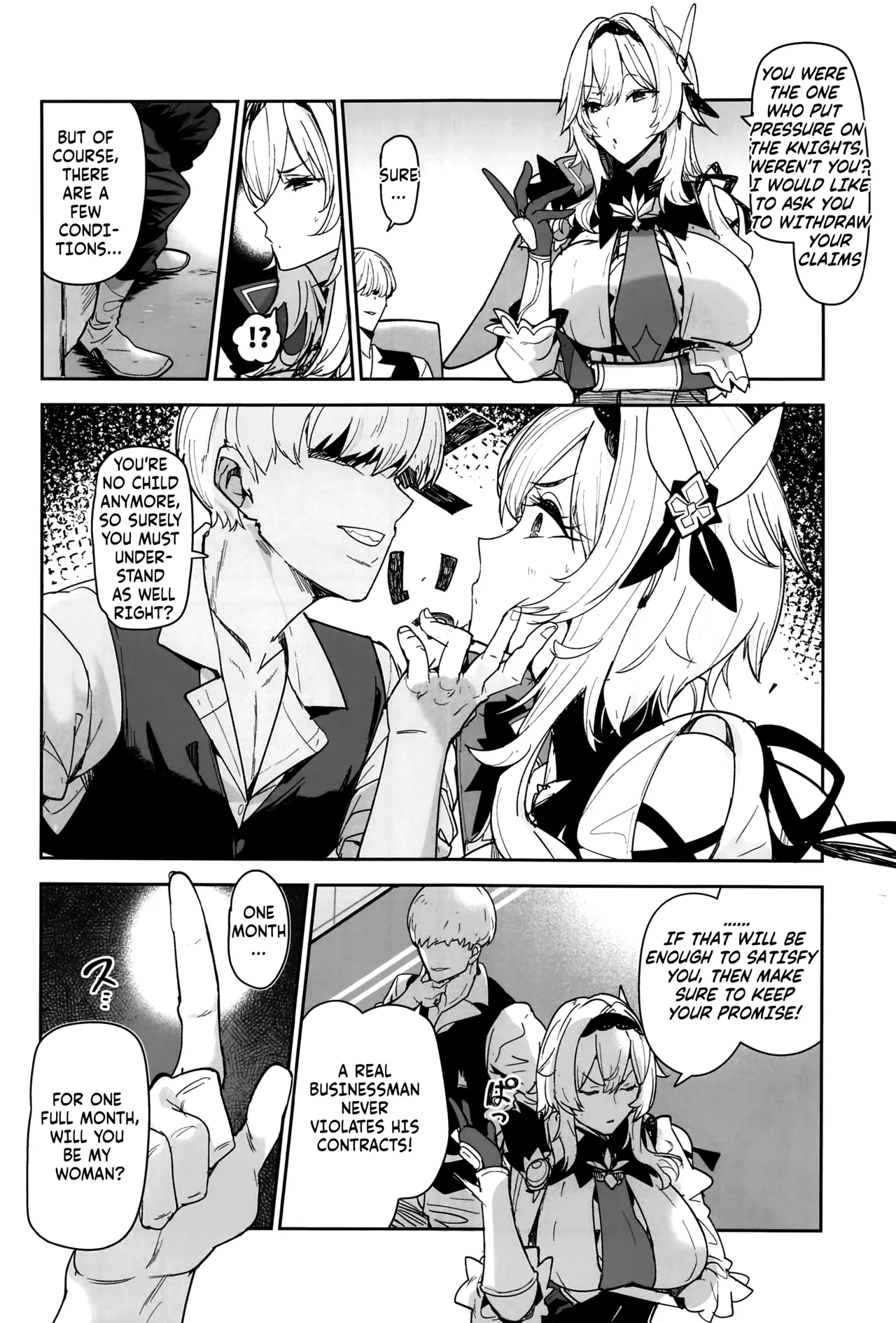 (C101) [AMAYADORI+ (Harenochiame)]Eula no Konin | Eula's Wedding(Genshin Impact) [English] [ReinaRepublic] Page 6
