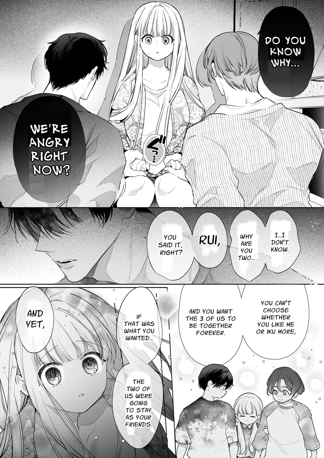 [Yatomomin (Yamamoto Tomomitsu)]Friendship Breaking Maiden. ~wanting to be together forever, longtime friends have a threesome~[English] Page 15