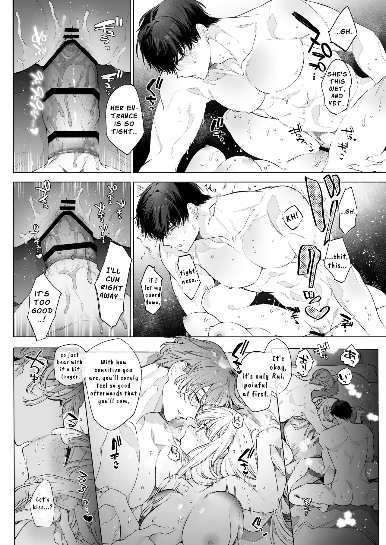 [Yatomomin (Yamamoto Tomomitsu)]Friendship Breaking Maiden. ~wanting to be together forever, longtime friends have a threesome~[English] Page 47