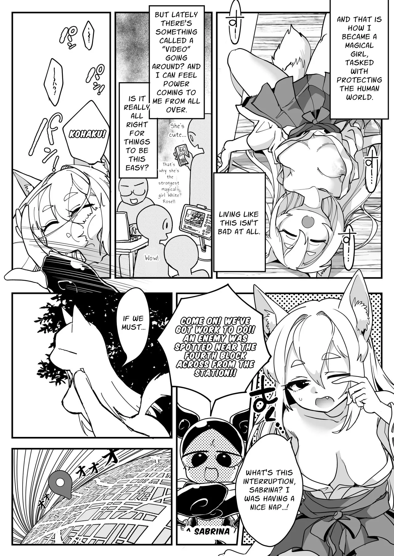 [Shimanami]Mahou Shoujo Gingitsune Ecchi na Stamp Rally de Sekika Chuudoku!! | Magical Girl Silverfox ~Erotic Stamp Rally Petrifaction Addiction!!~[English] [Penguin Piper] [Digital] Page 10