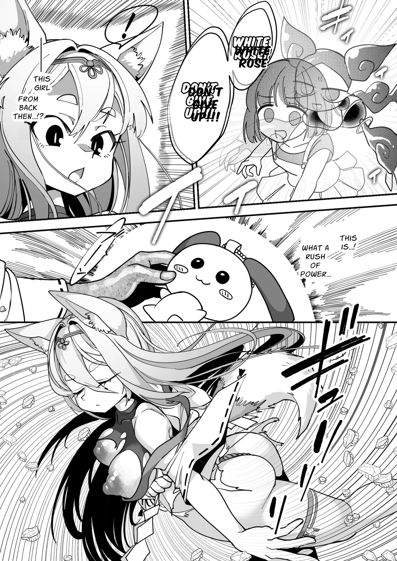 [Shimanami]Mahou Shoujo Gingitsune Ecchi na Stamp Rally de Sekika Chuudoku!! | Magical Girl Silverfox ~Erotic Stamp Rally Petrifaction Addiction!!~[English] [Penguin Piper] [Digital] Page 25