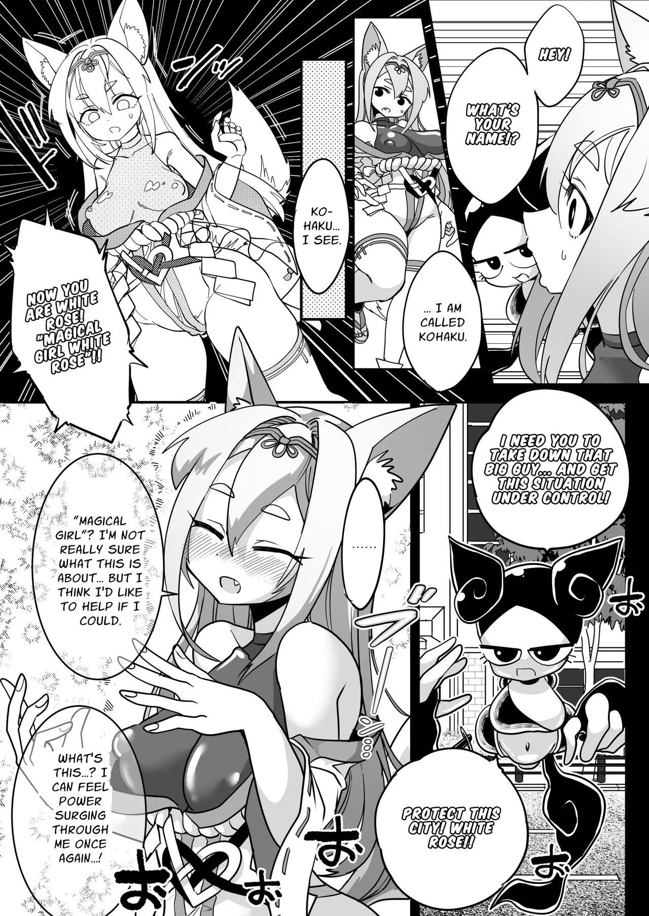 [Shimanami]Mahou Shoujo Gingitsune Ecchi na Stamp Rally de Sekika Chuudoku!! | Magical Girl Silverfox ~Erotic Stamp Rally Petrifaction Addiction!!~[English] [Penguin Piper] [Digital] Page 7